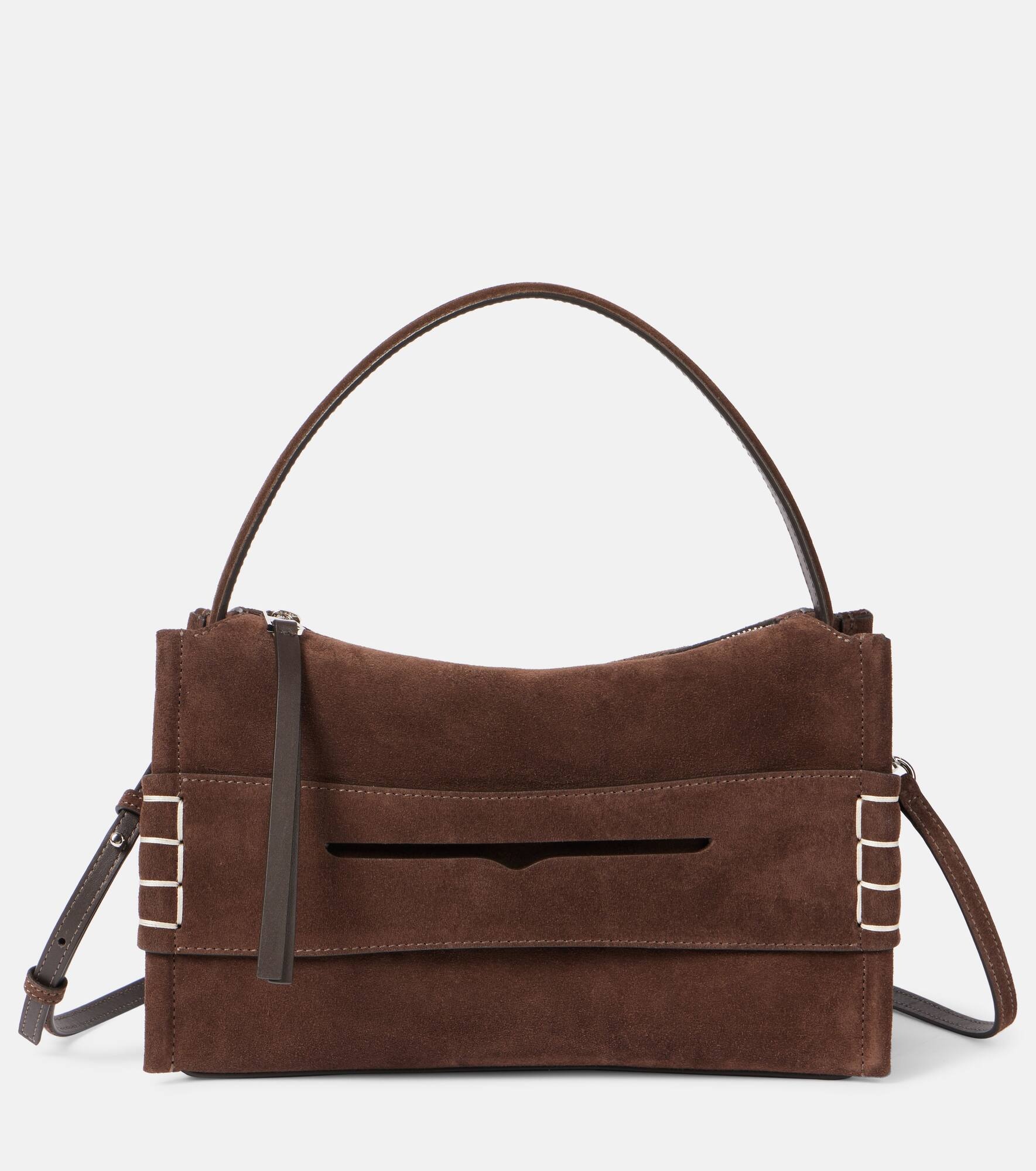 Loafer Small suede shoulder bag - 1