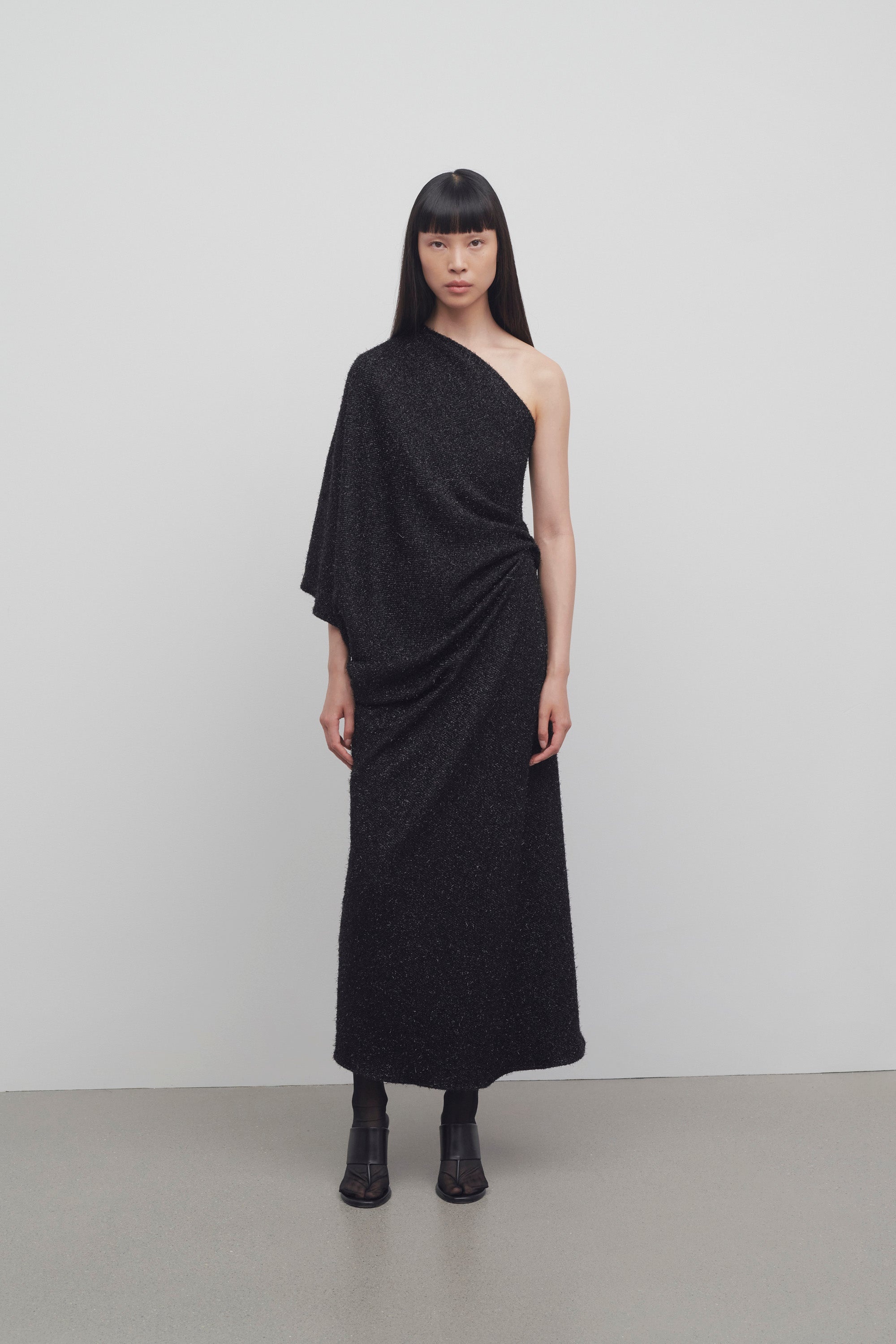 Dorota Dress in Nylon and Wool - 3