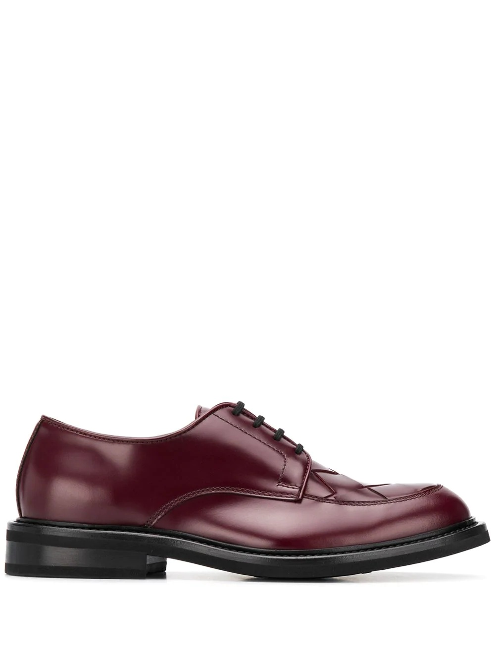 maxi weave Derby shoes - 1