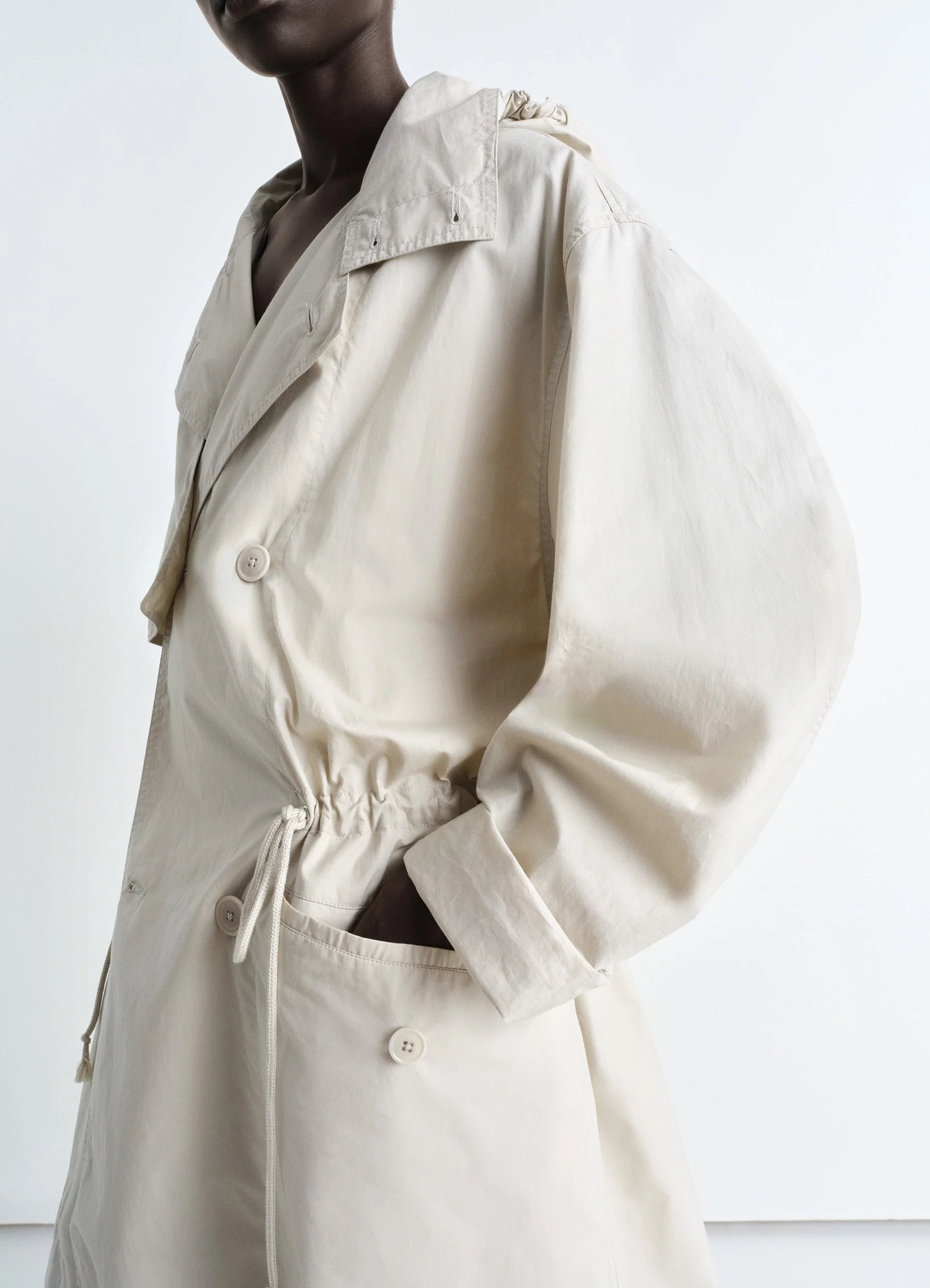 LIGHT HOODED TRENCH - 7