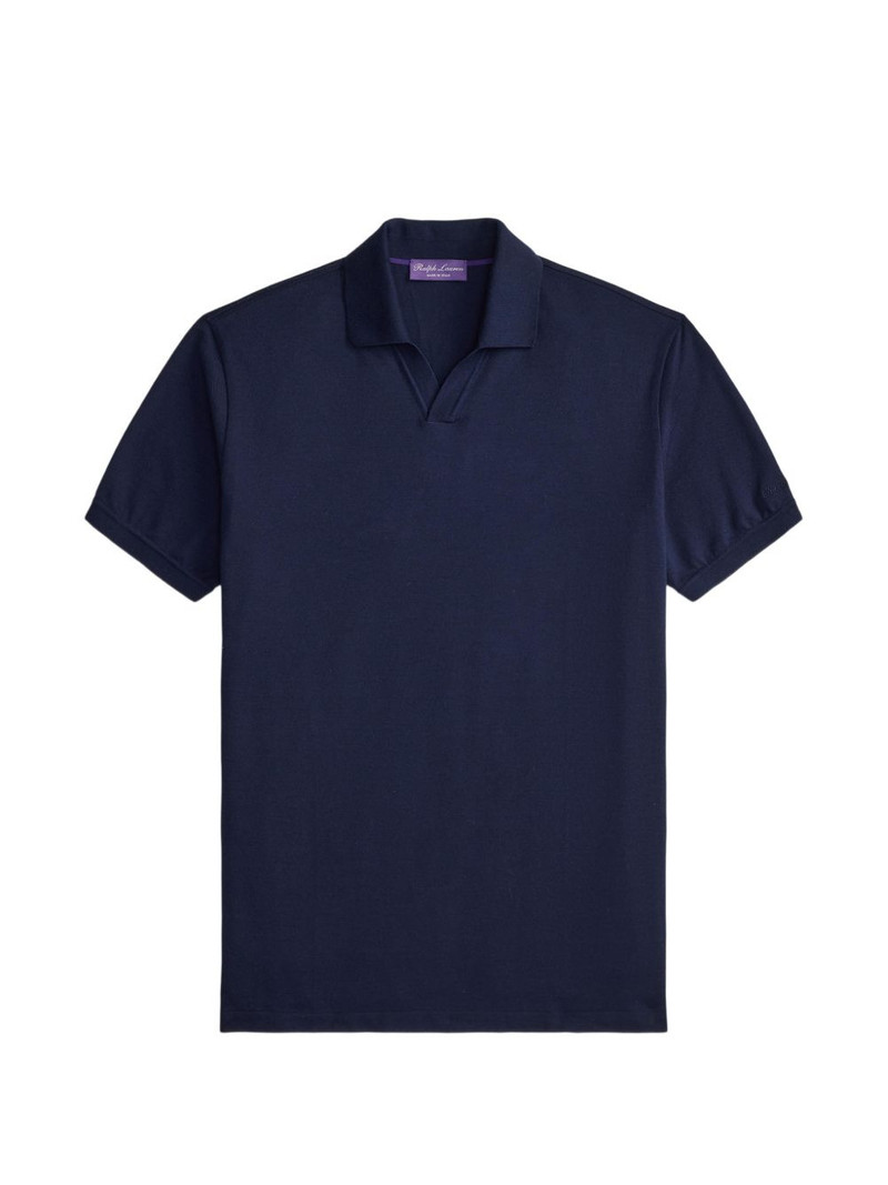 polo-collar T-shirt 1