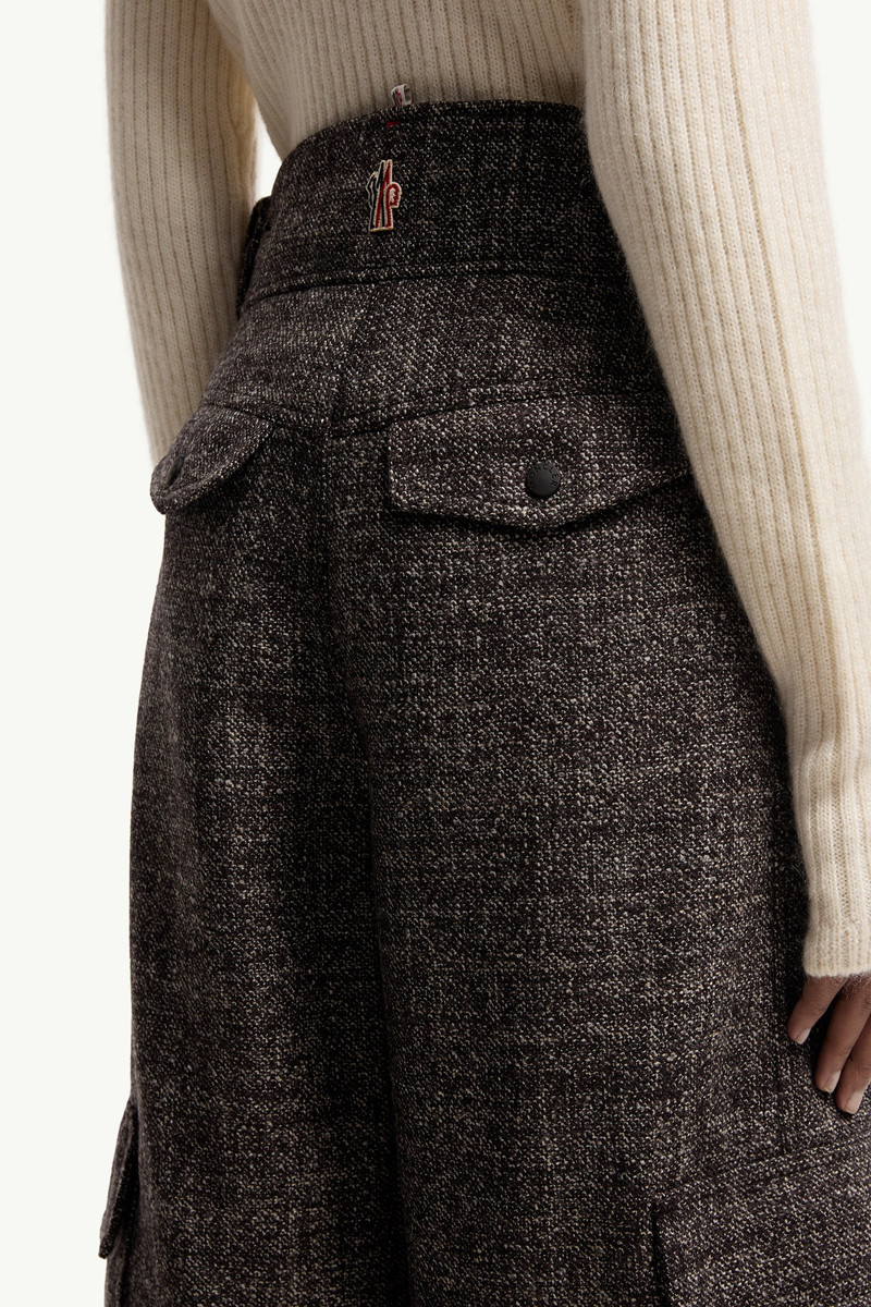 Mouliné Wool Cargo Pants 6