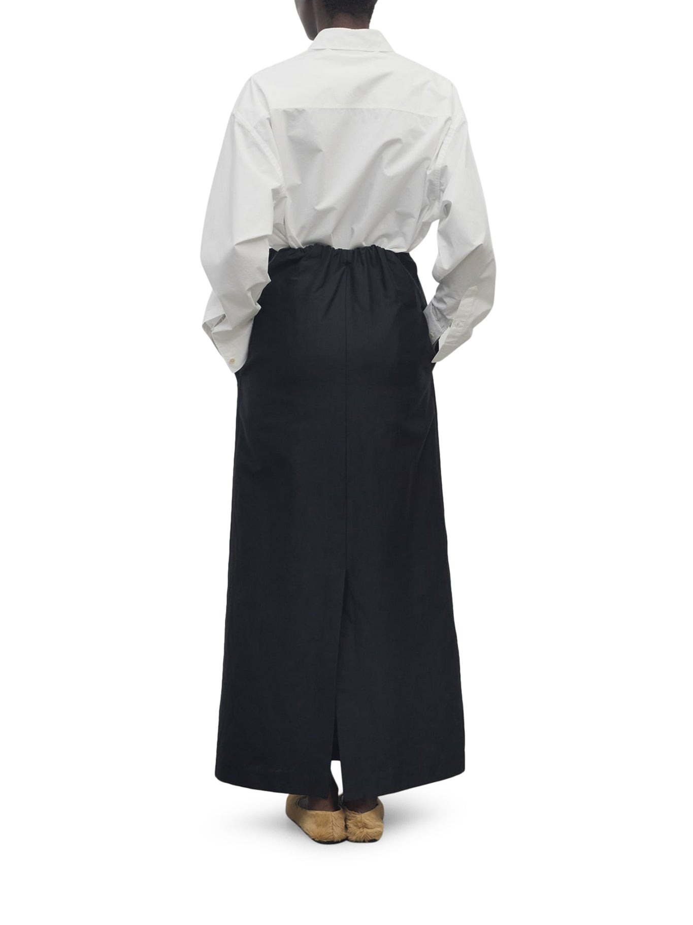 SAUL COTTON AND SILK SKIRT - 3