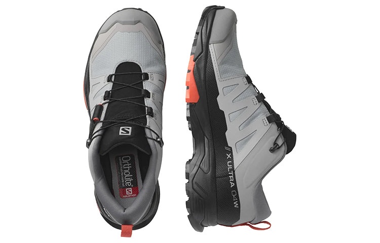(WMNS) SALOMON X Ultra 4 Wide Gore-Tex 'Gray Black' 416873 - 4