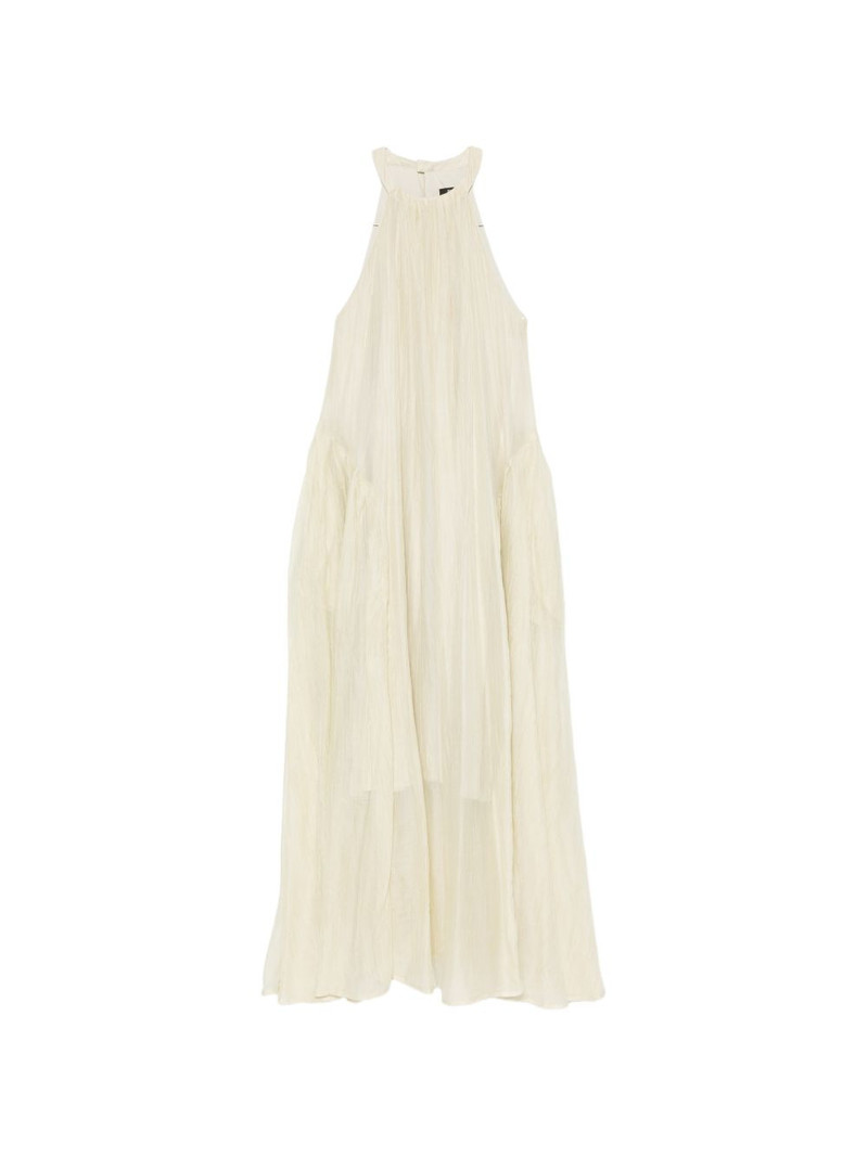crinkled maxi dress 1