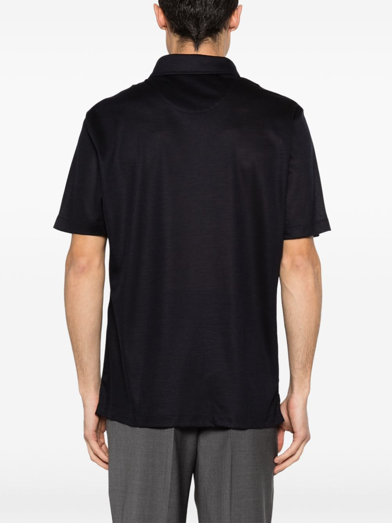graphic print polo shirt 4