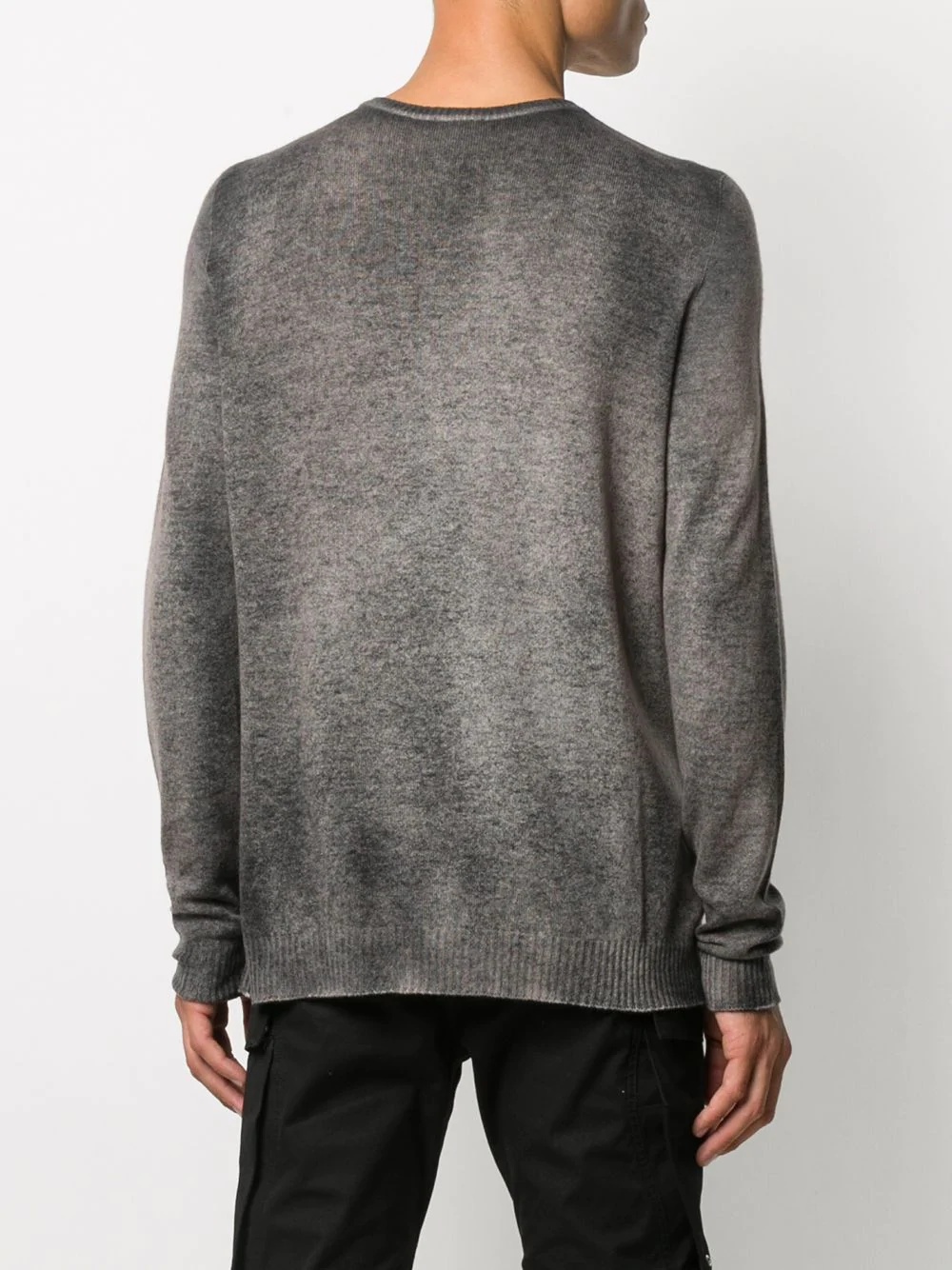 fine knit crewneck jumper - 4