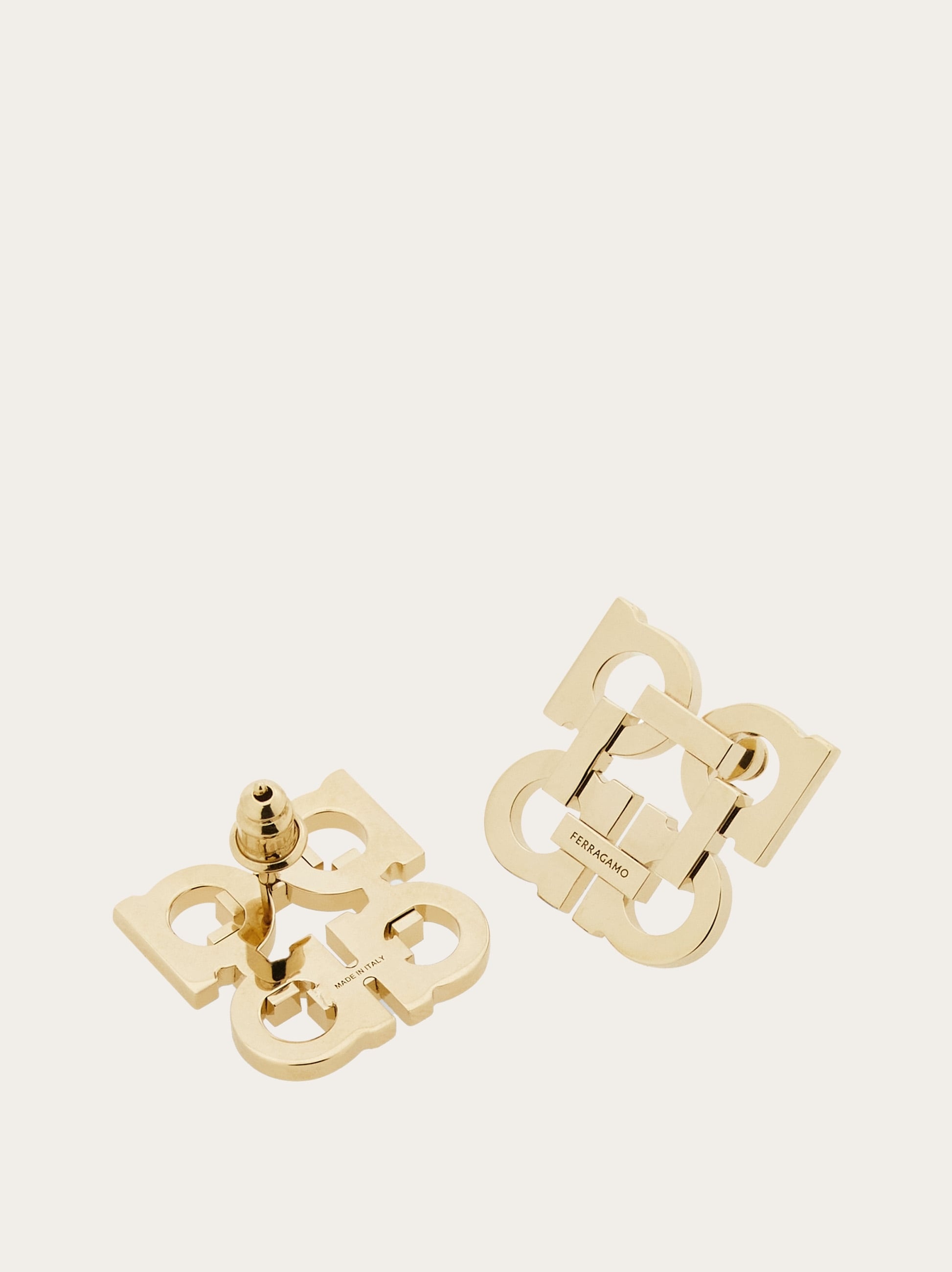 Four Gancini clip on earrings - 5