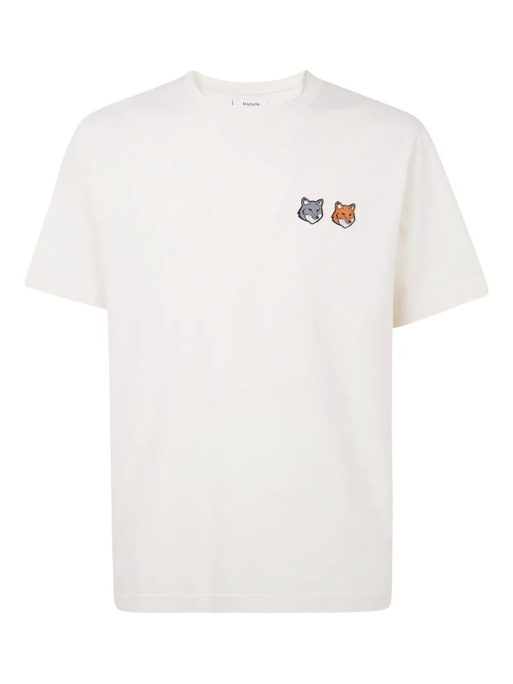 The DOUBLE BOLD FOX HEAD COMFORT TEE-SHIRT by MAISON KITSUNE is a stylish addition to your wardrobe. - 1
