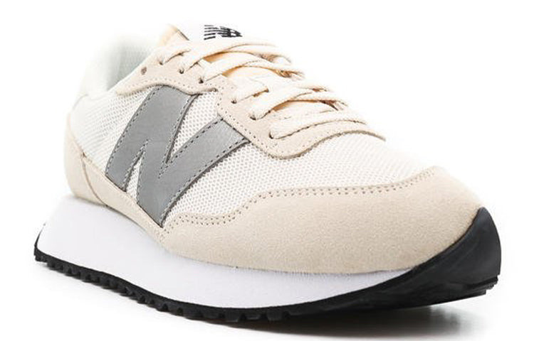(WMNS) New Balance 237 'Sea Salt Silver Metallic' WS237CB - 3
