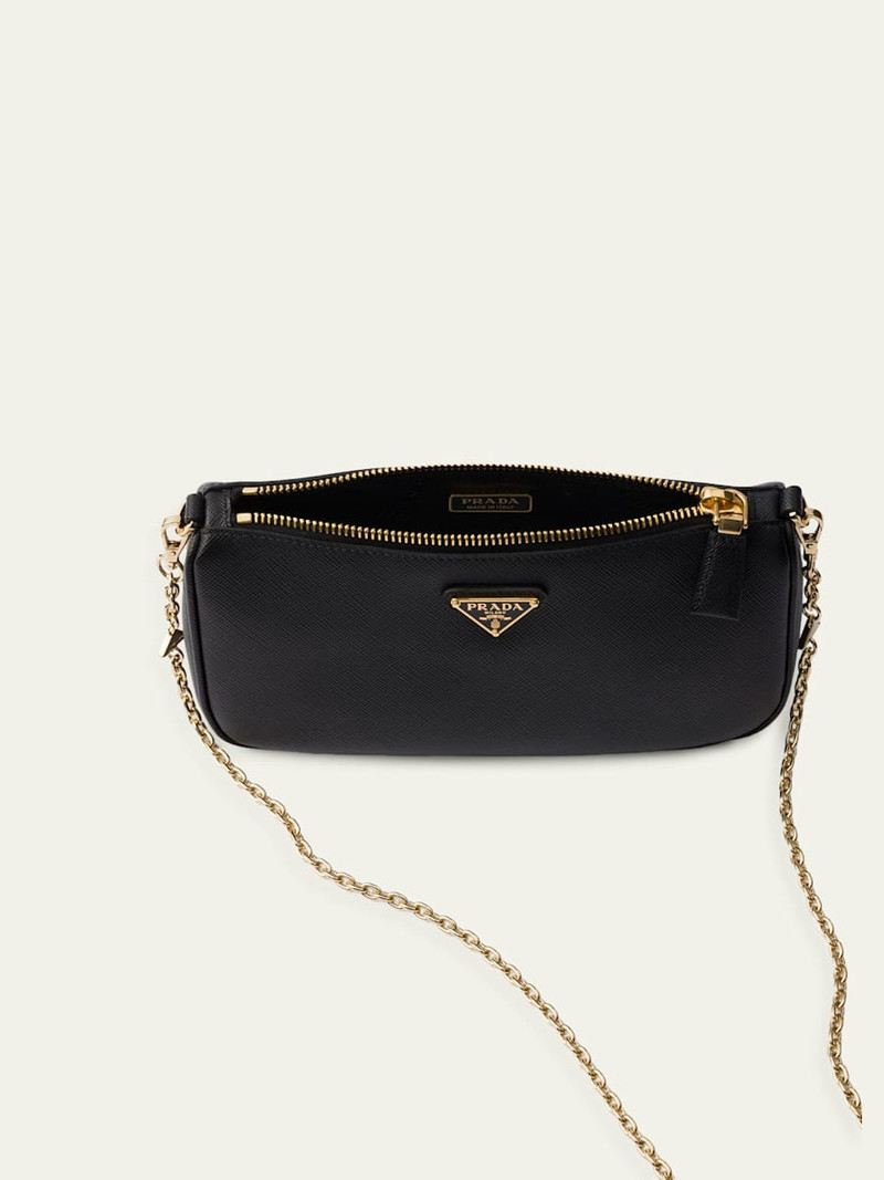 Mini Saffiano Leather Shoulder Bag 3