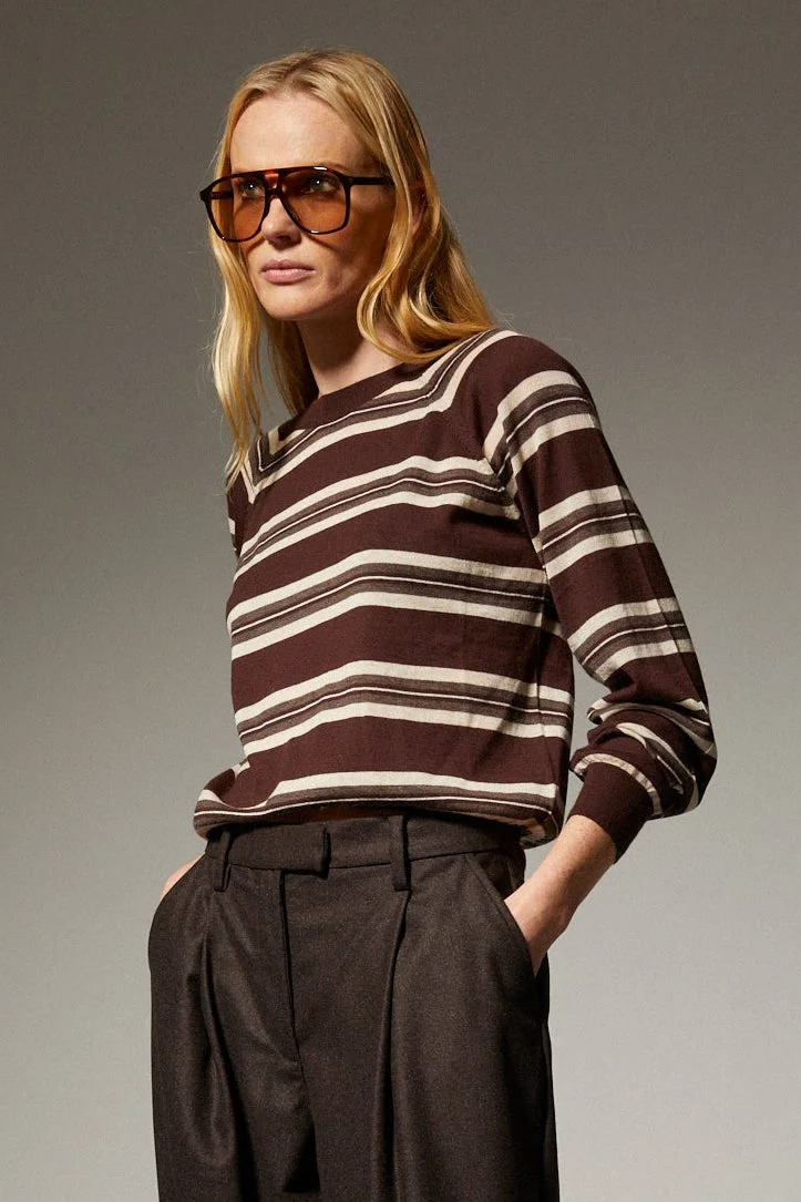 CASHMERE RAGLAN SWEATER - 1
