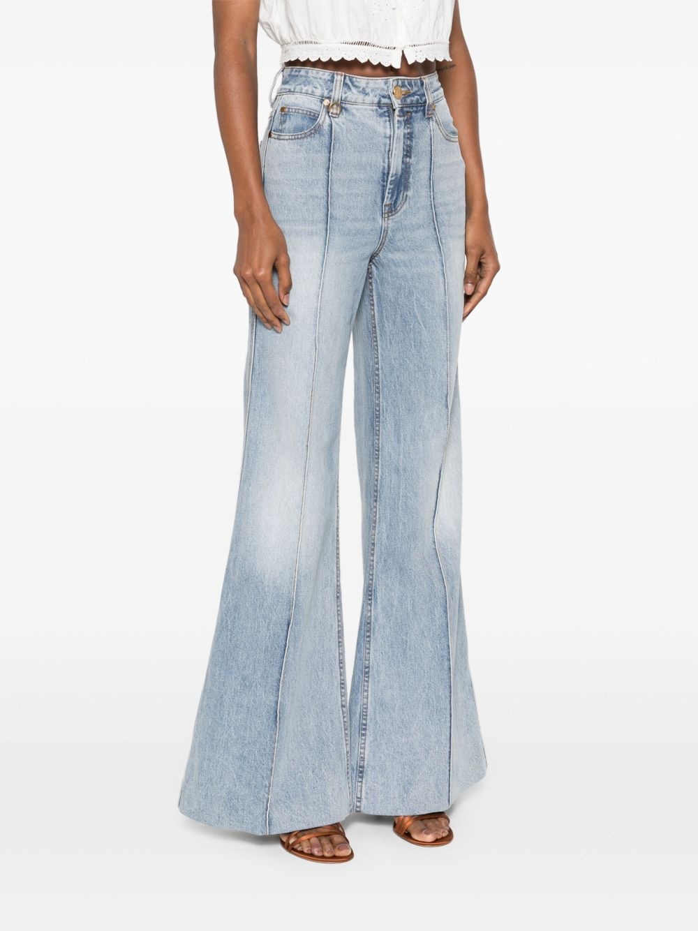 wide-leg jeans - 3