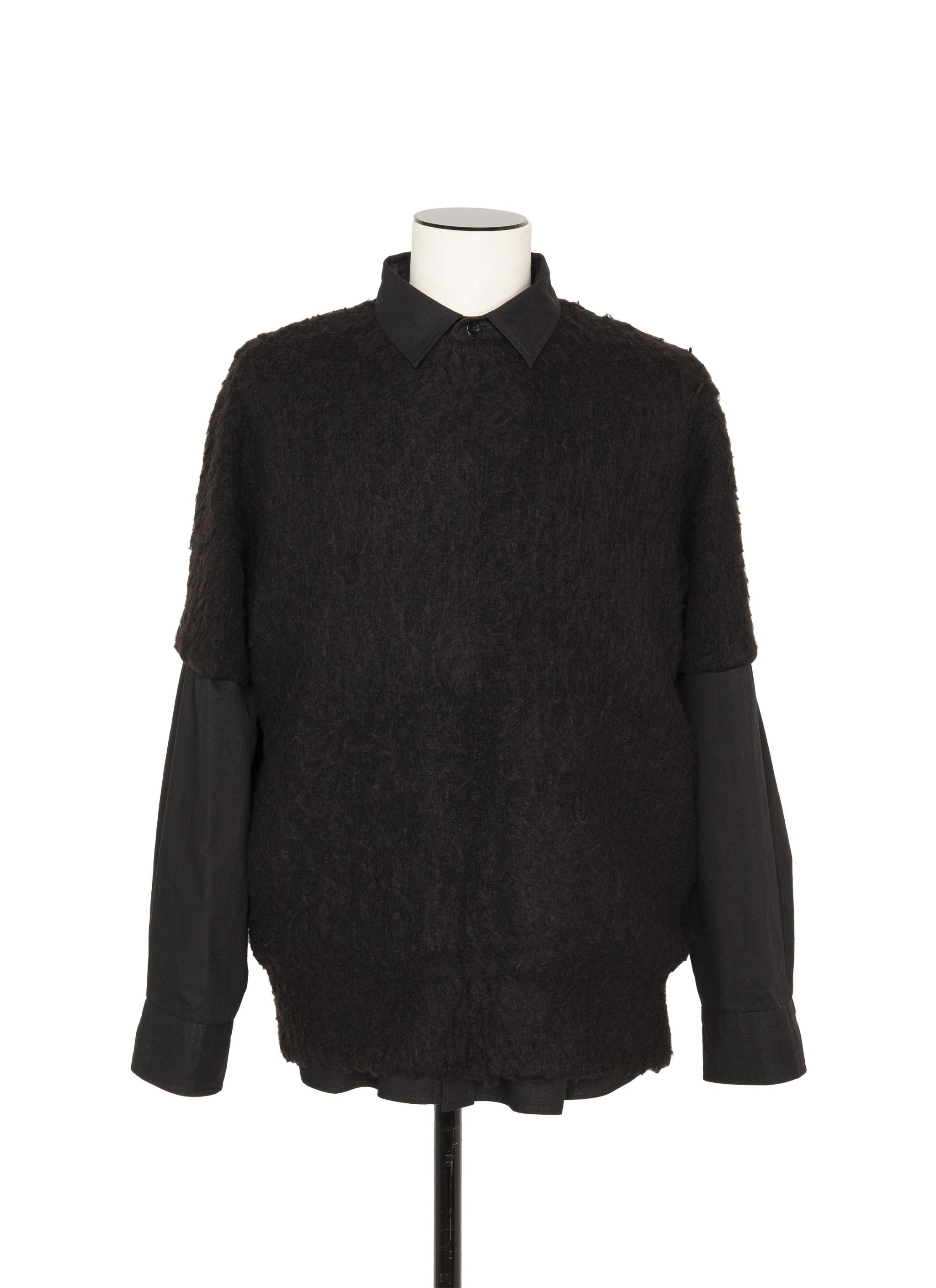 Rip Stop x Knit Pullover - 1