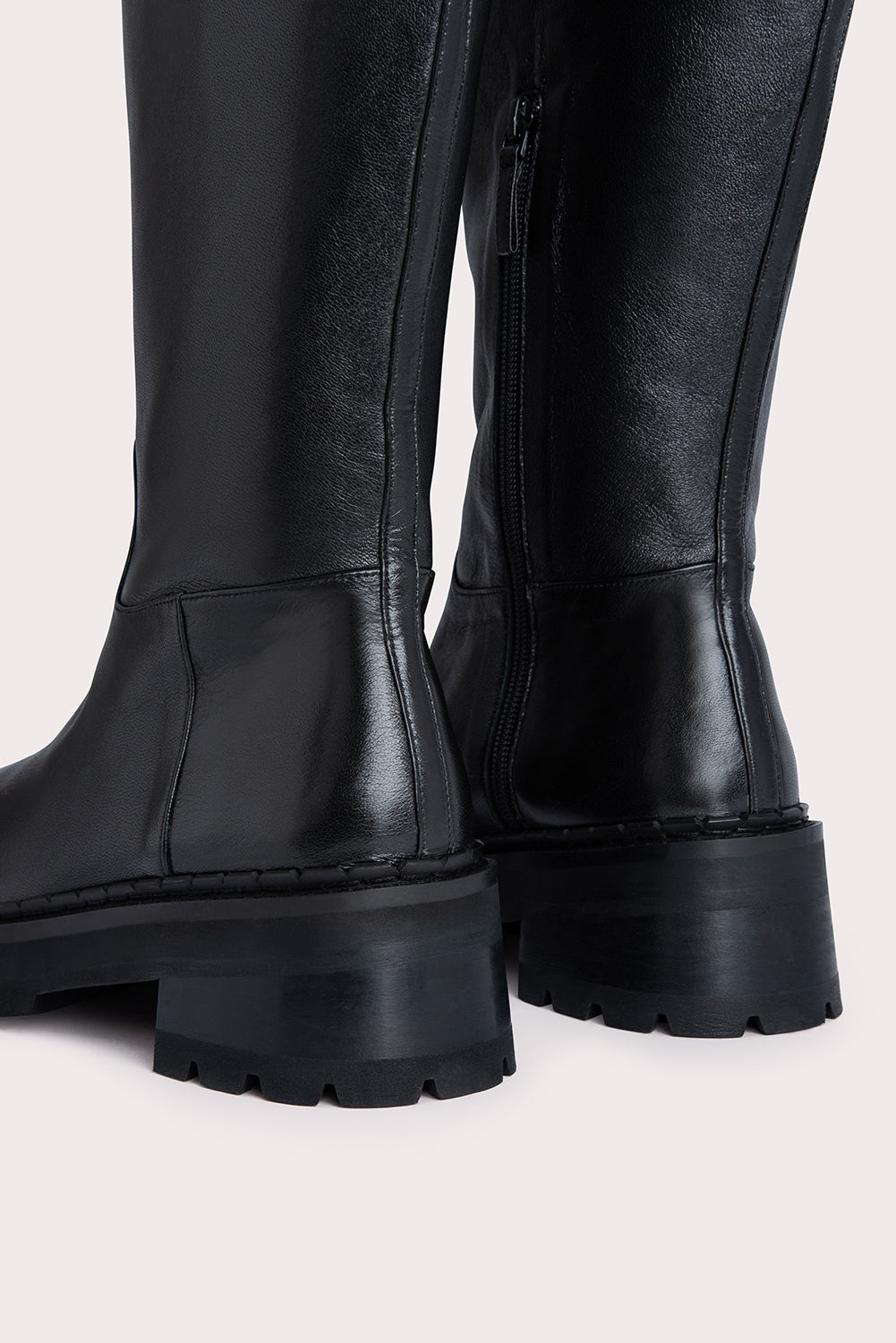 Russel Black Nappa Leather - 5