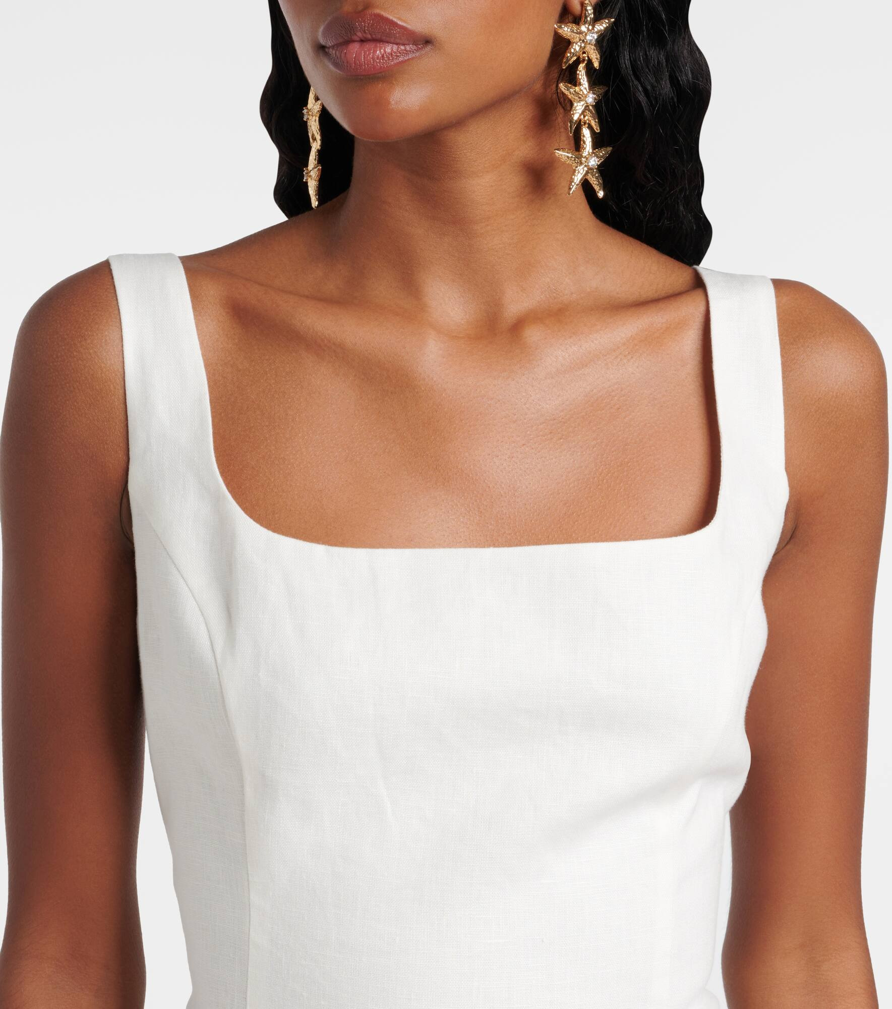 Iris linen minidress - 4