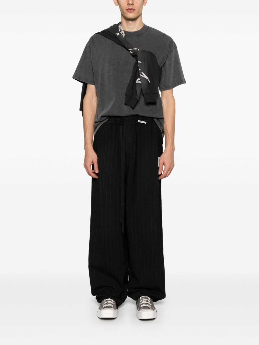 pinstripe trousers - 2