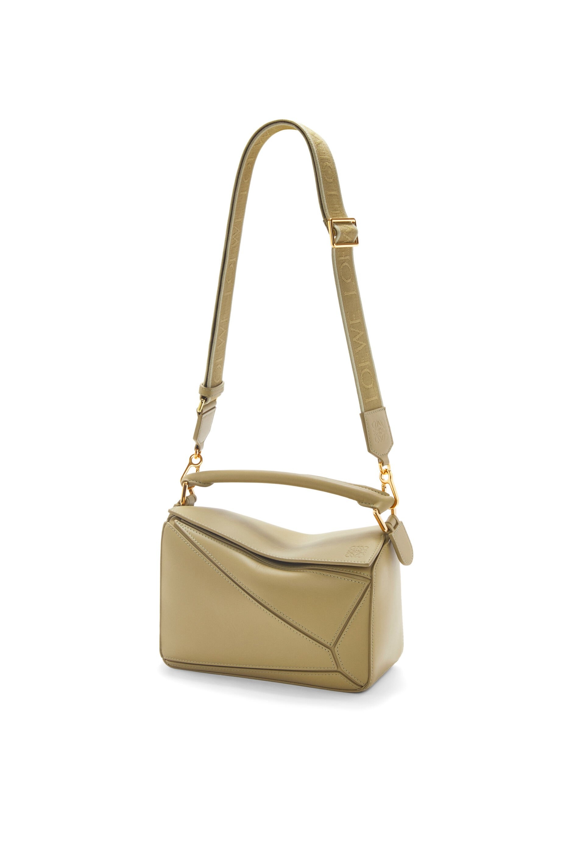 Small Puzzle bag in satin calfskin - 8