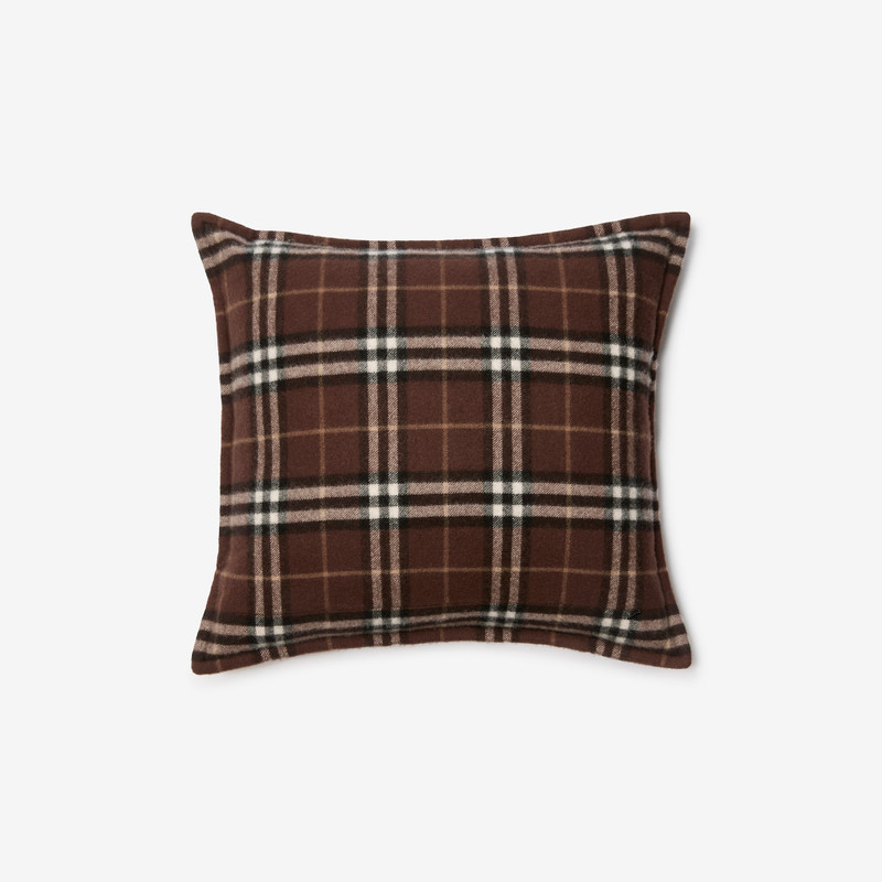 Burberry Check Cashmere Cushion outlook