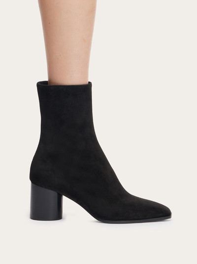 FERRAGAMO ANKLE BOOT WITH SQUARED TOE outlook