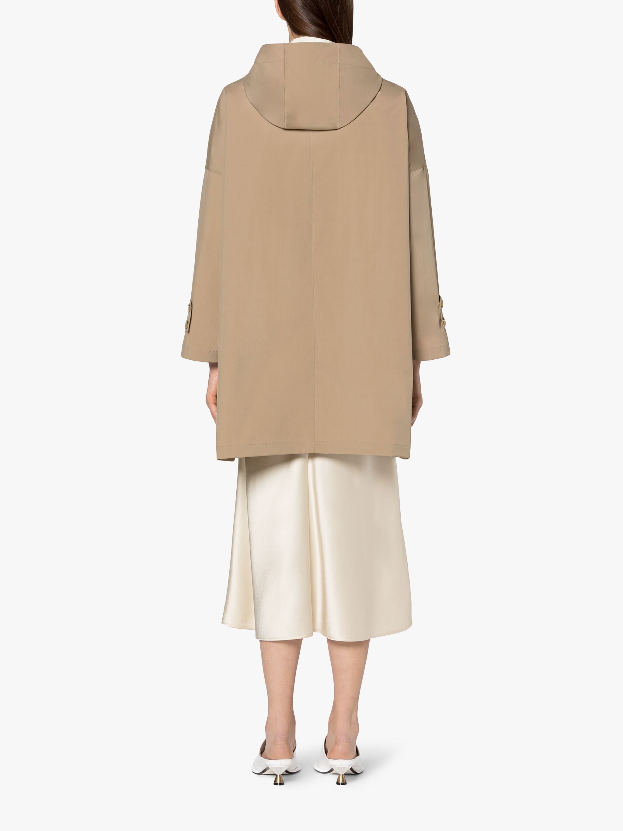 HUMBIE HOOD FAWN OVERCOAT | LM-1084B - 4