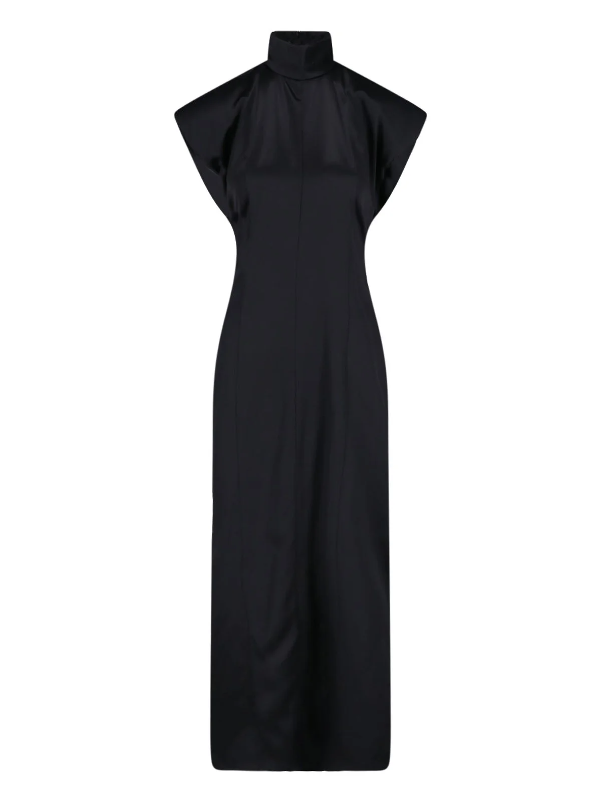 MIDI DRESS IN SILK - 1