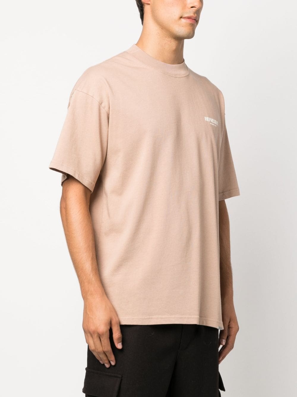 logo-print cotton T-shirt - 4