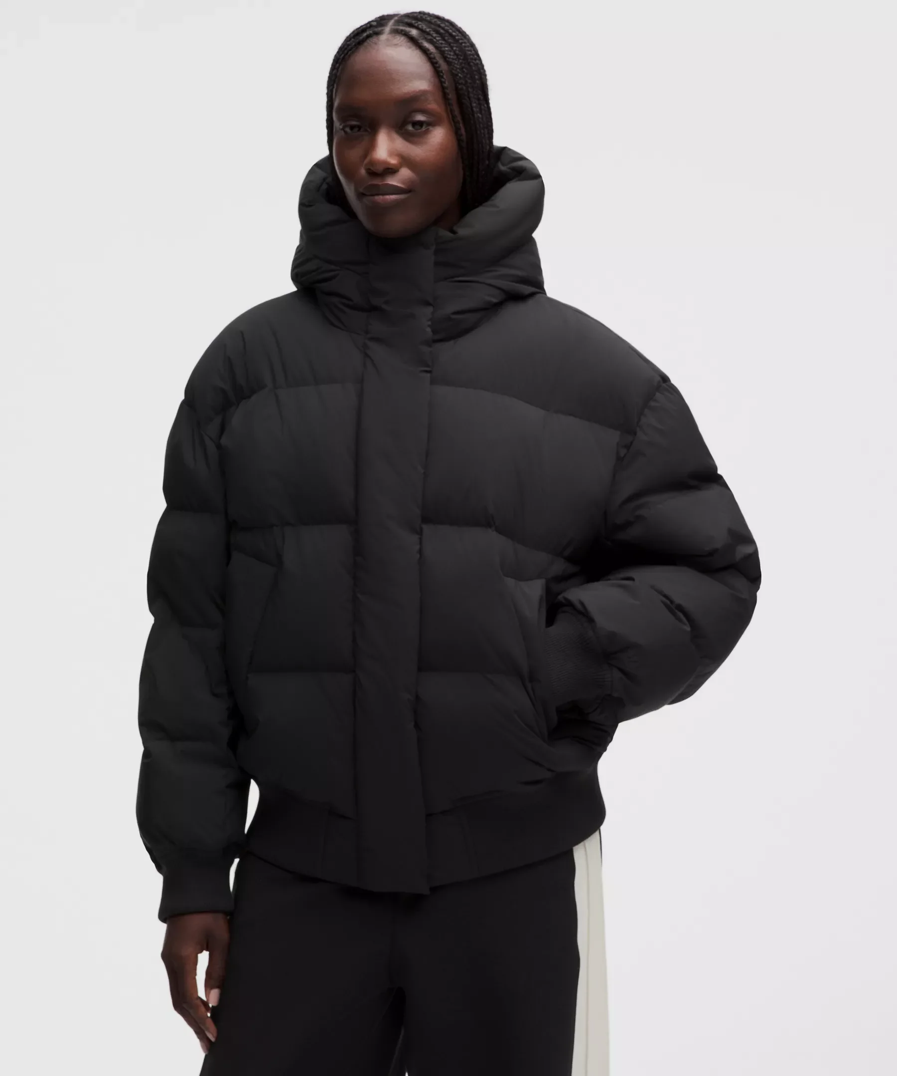 Women's Wunder Puff Bomber Hoodie - 1