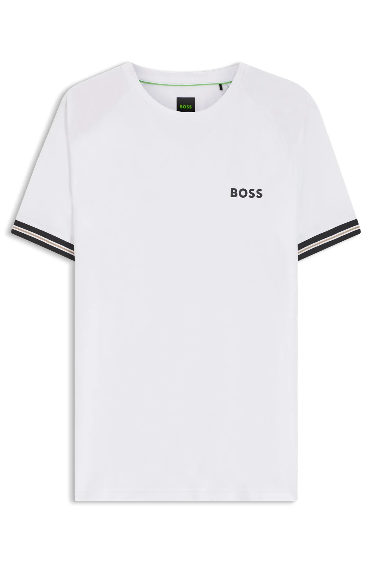ACTIVE SLIM-FIT T-SHIRT WITH TENNIS-BALL EMBOSSING - 1
