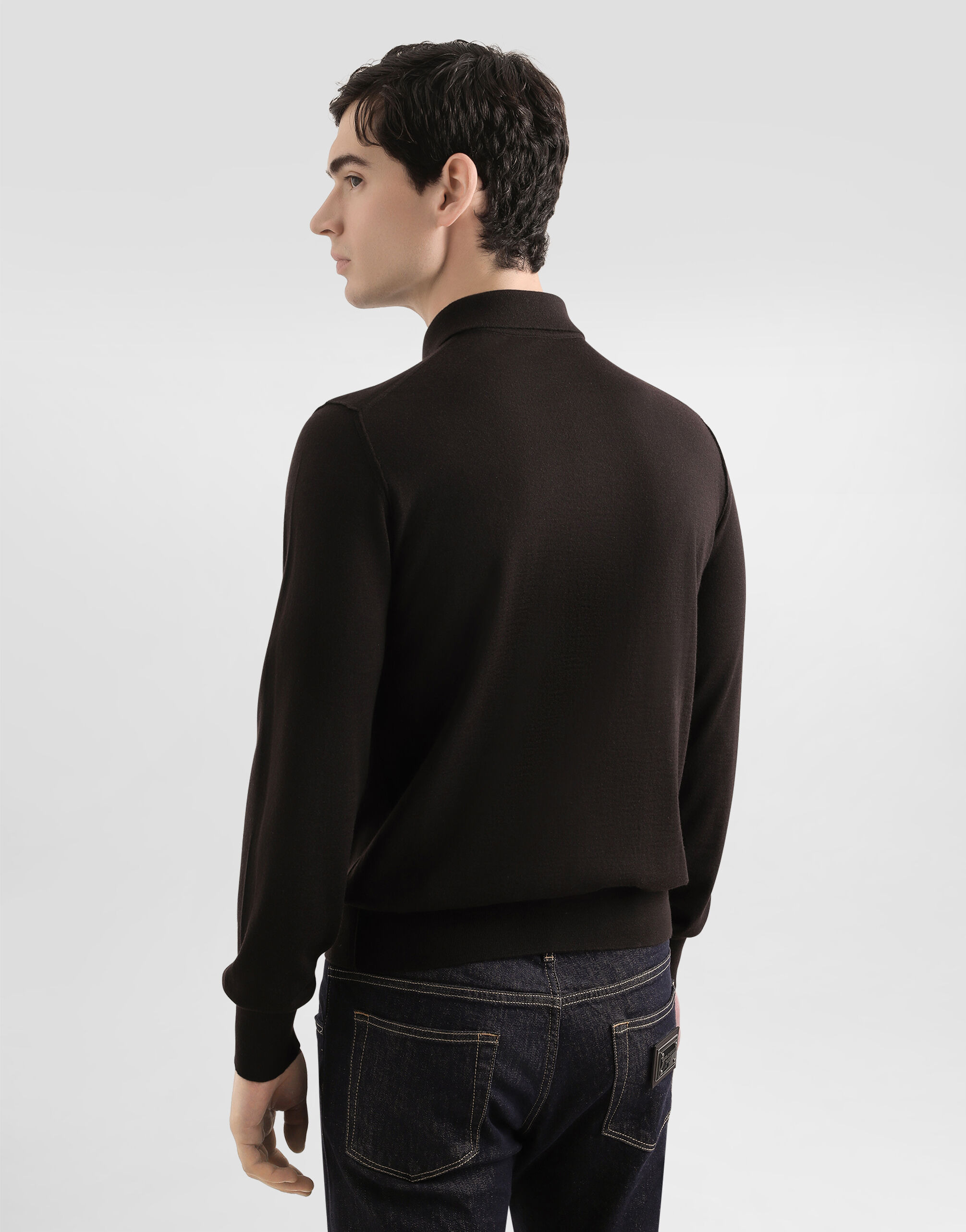 Fine-gauge cashmere polo shirt - 3