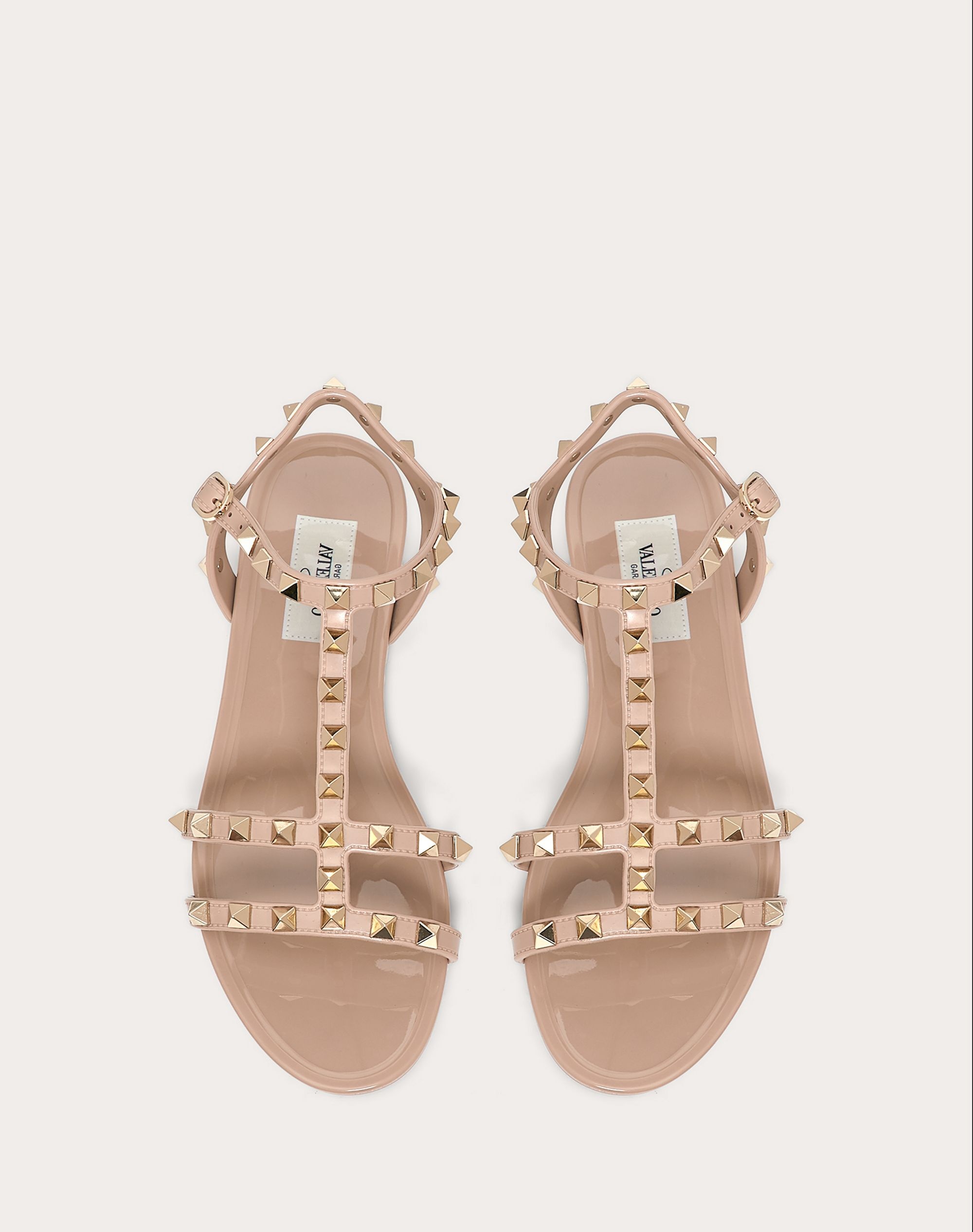 Rockstud flat rubber sandal - 4