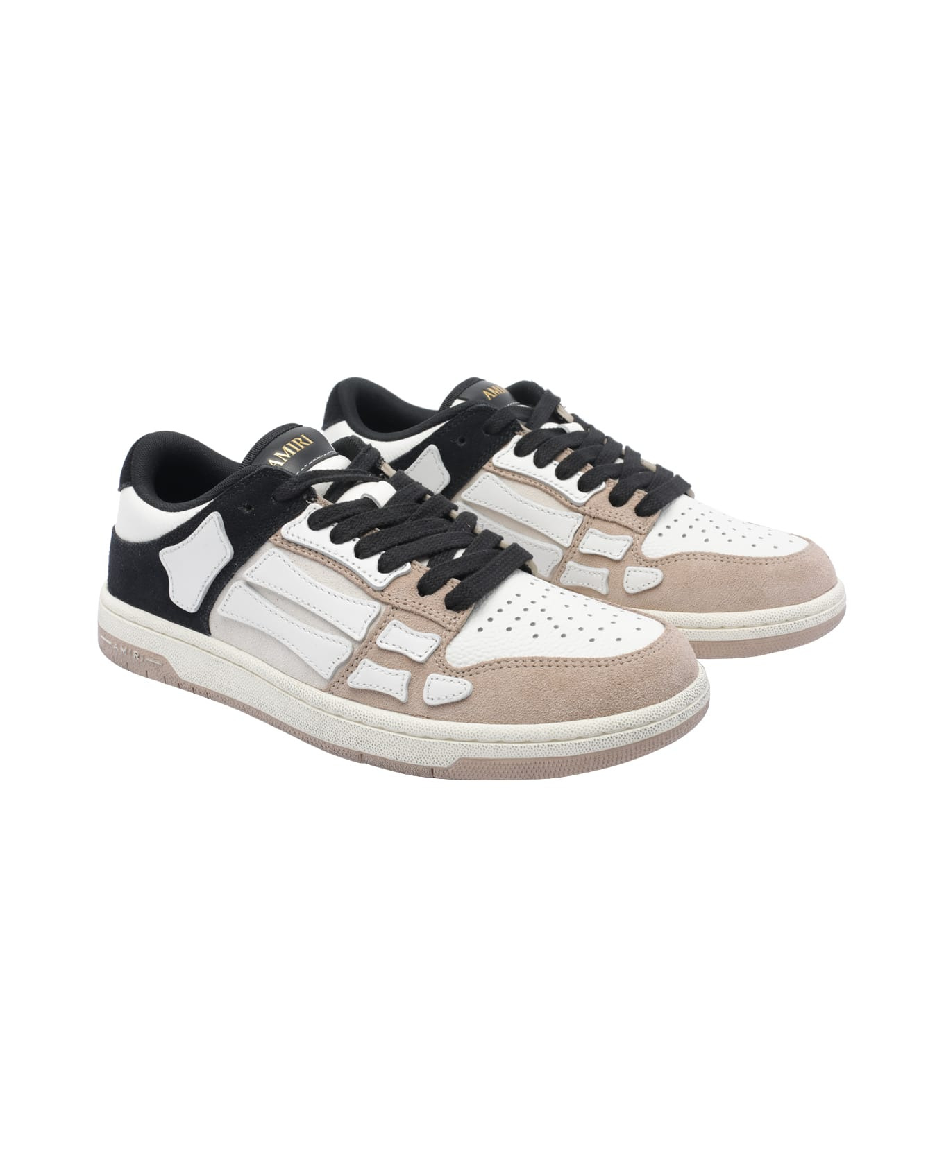 Distressed Skel Sneakers - 2