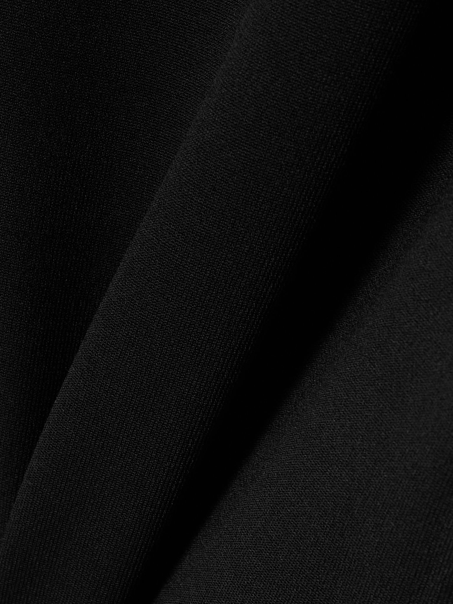 Stretch-jersey midi skirt Black - 5