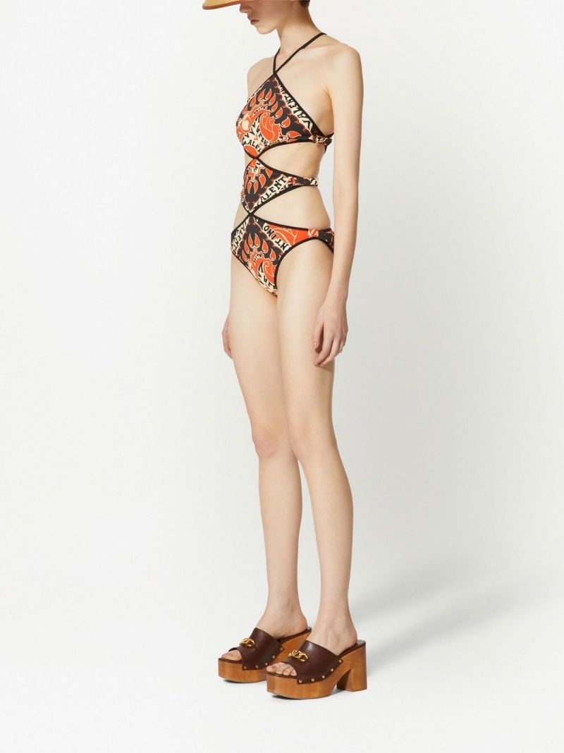 Archive Manifesto cut-out swimsuit - 3