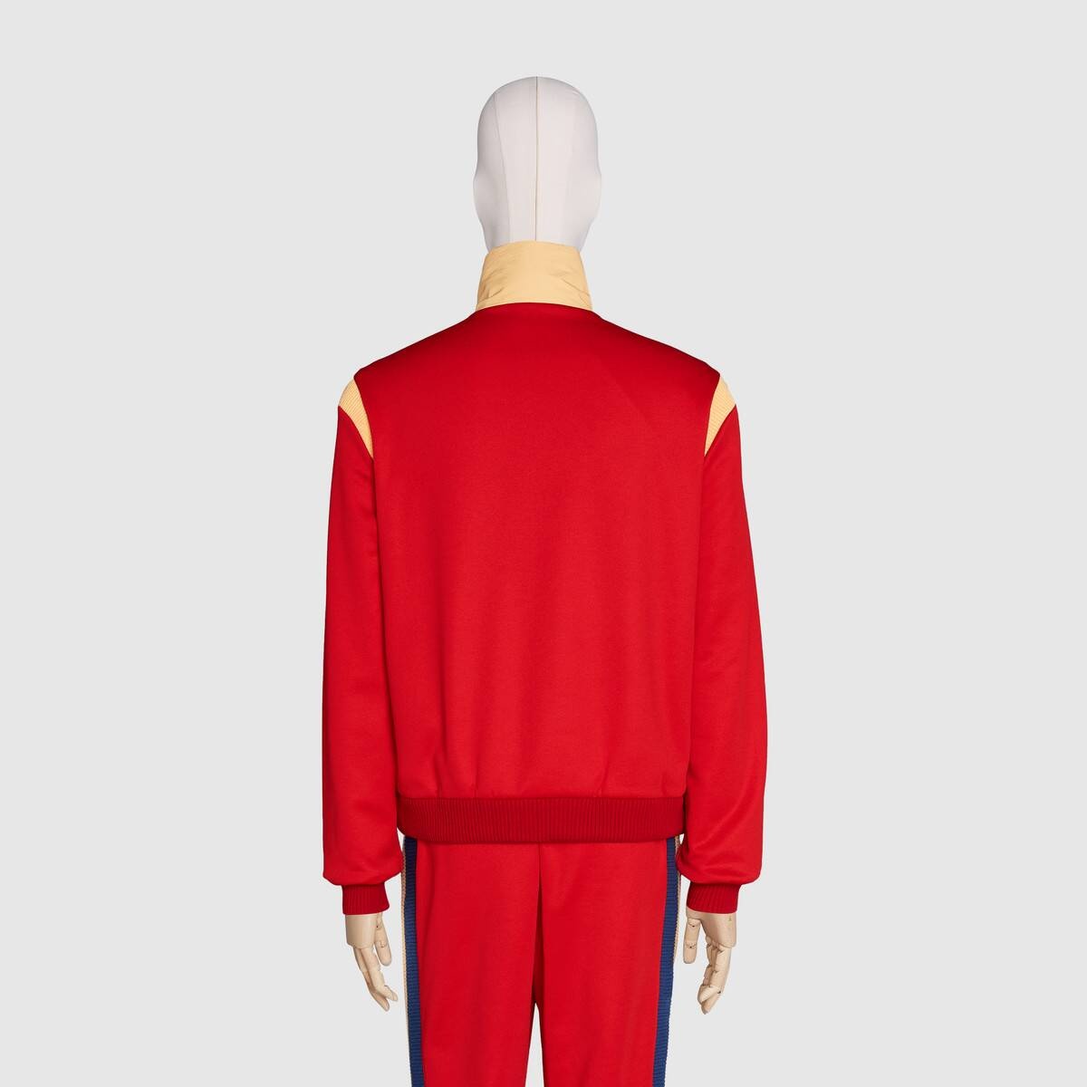 Technical jersey zip-up jacket - 4