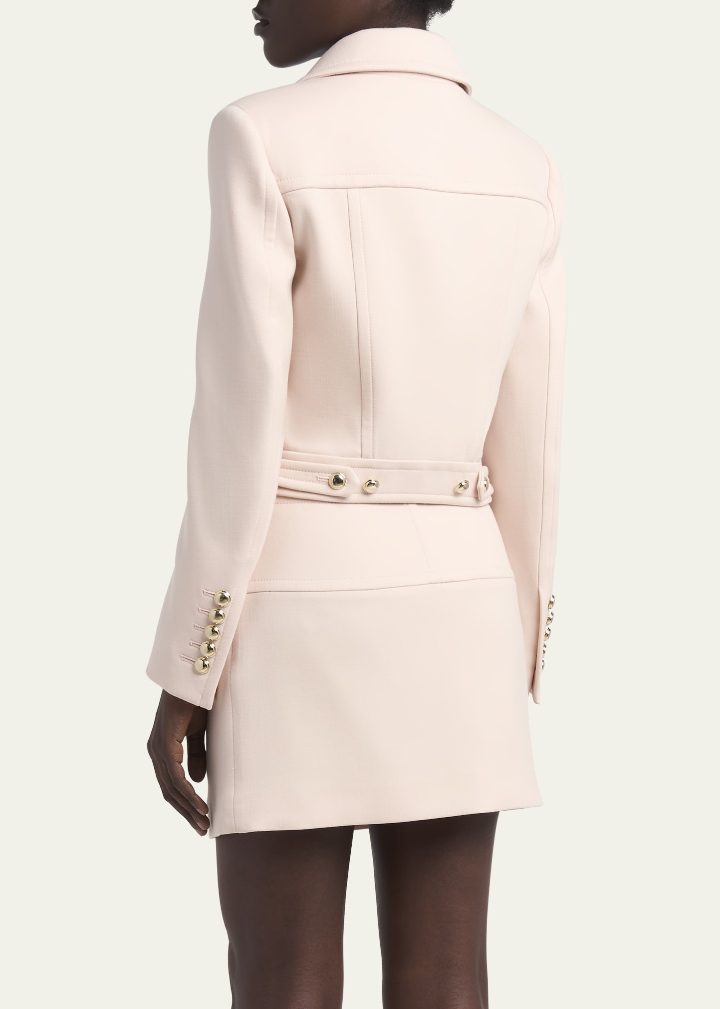 Button Down Wool Jacket - 3