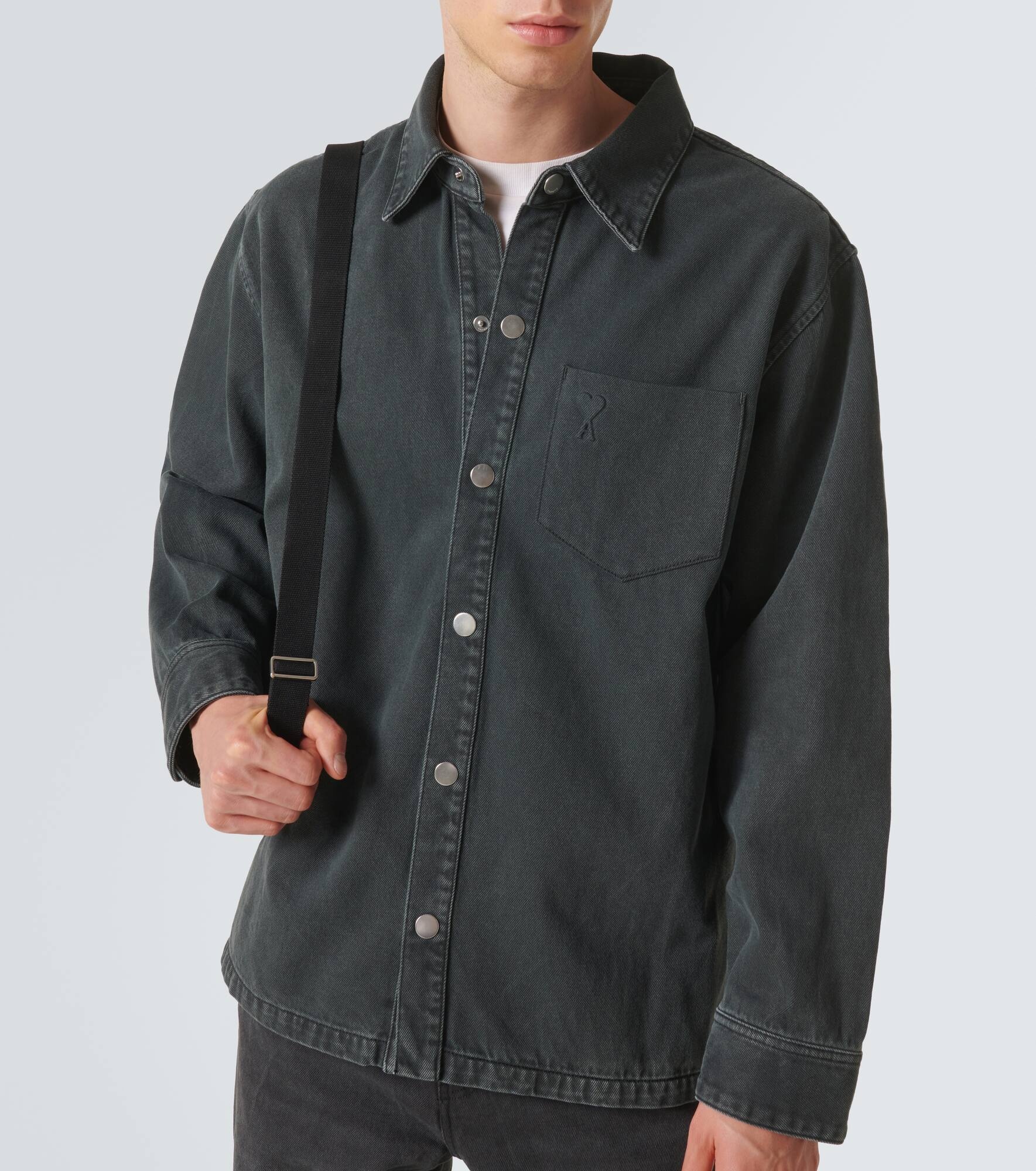 Ami de Cœur cotton overshirt - 5