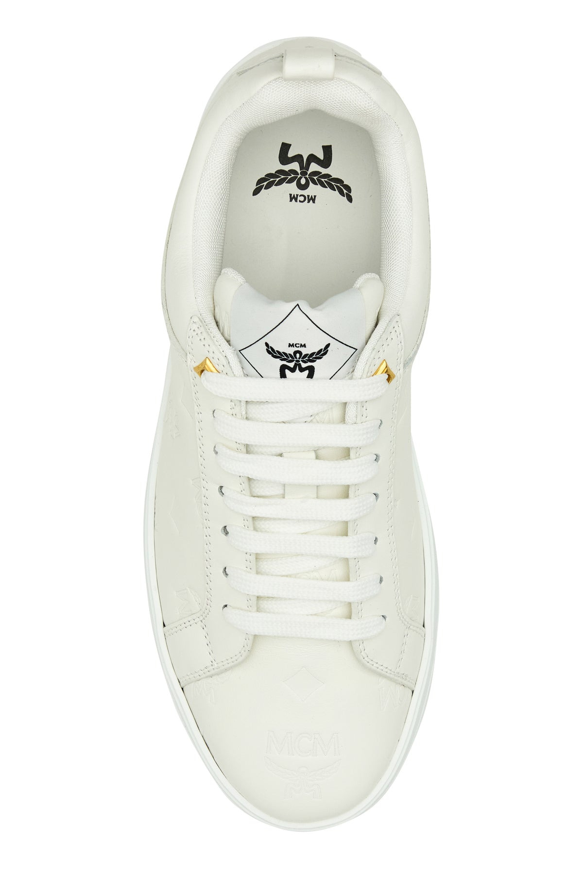 White leather New Terrain sneakers - 4