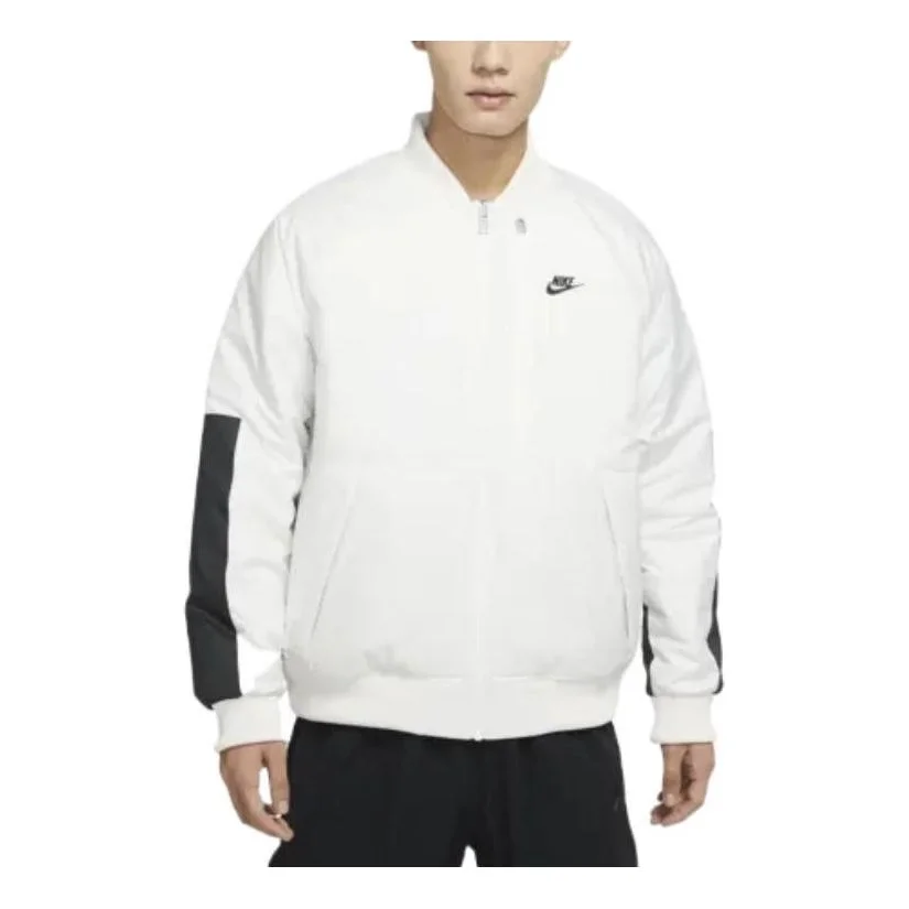 Nike 2-way padded bomber jacket 'Black White' DD6850-030 - 1