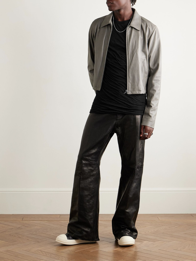 Rick Owens Unstable Slim-Fit Organic Cotton-Jersey T-Shirt Black outlook