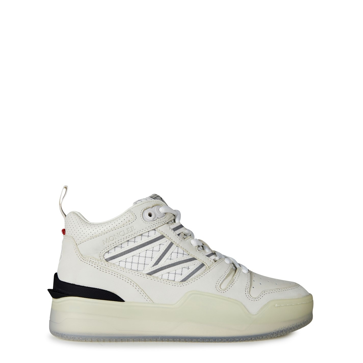 PIVOT LEATHER HIGH TOP SNEAKERS - 1