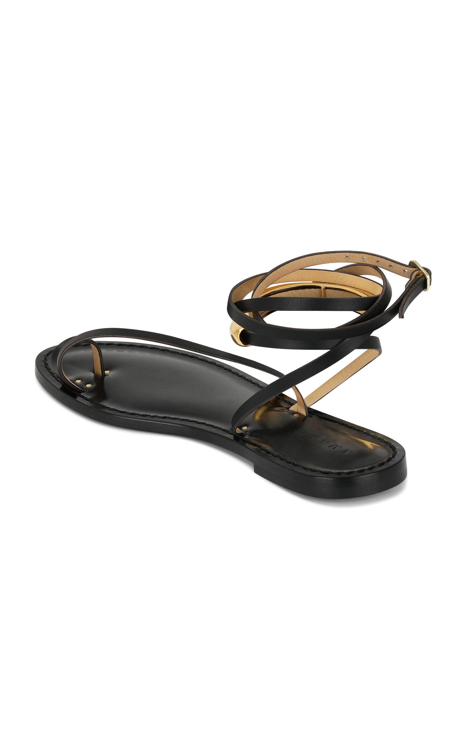 The Kalahari Leather Sandals black - 5