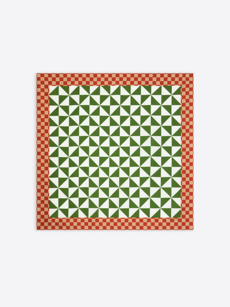 Dries Van Noten SQUARE SILK SCARF outlook