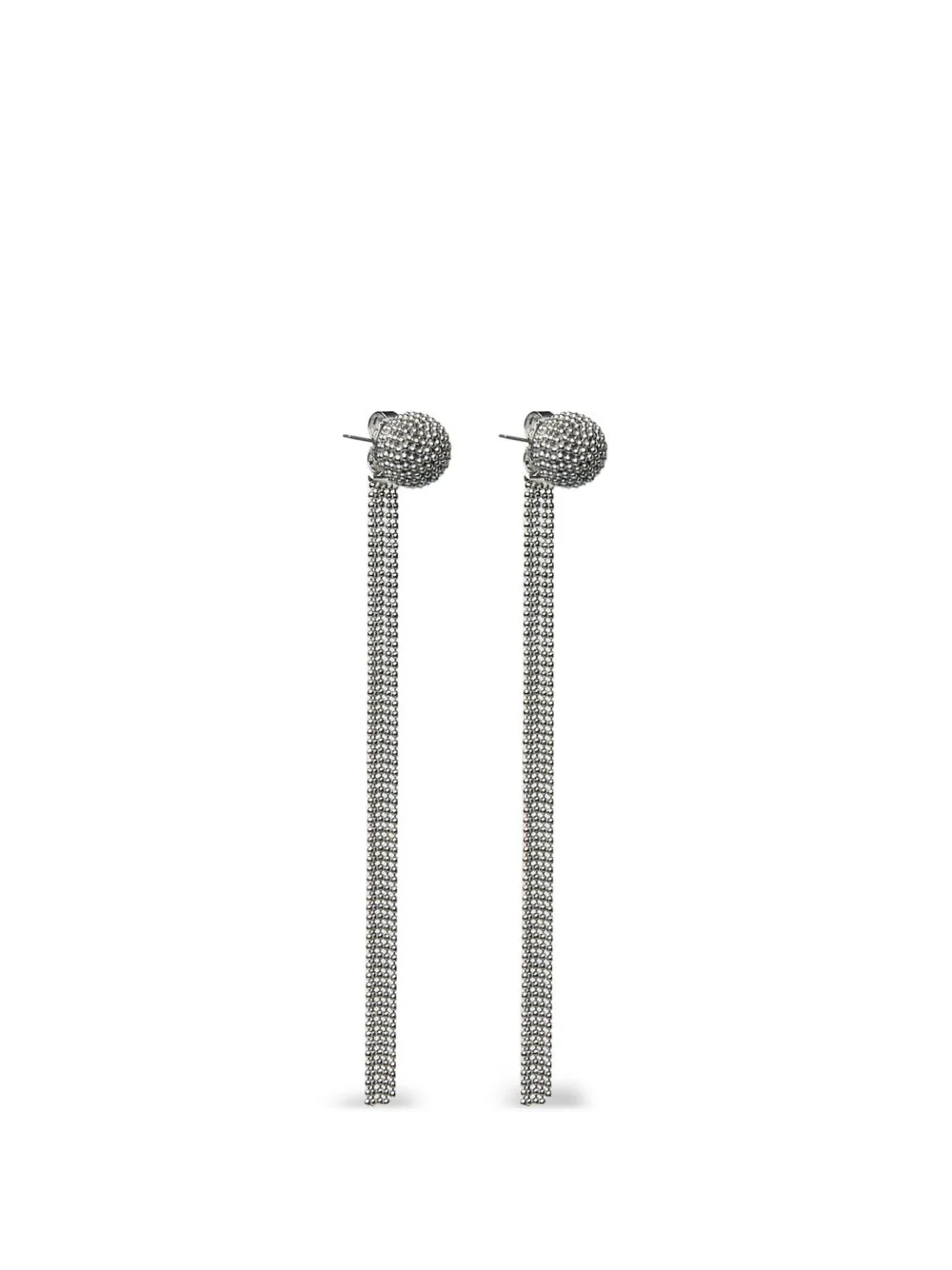 chain-drop earrings - 1