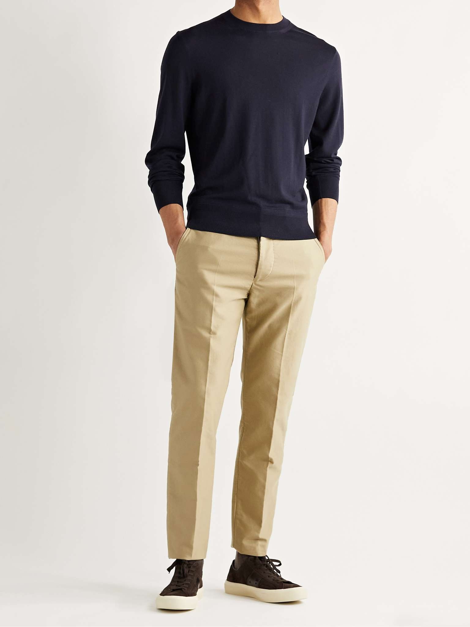 Slim-Fit Merino Wool Sweater - 2