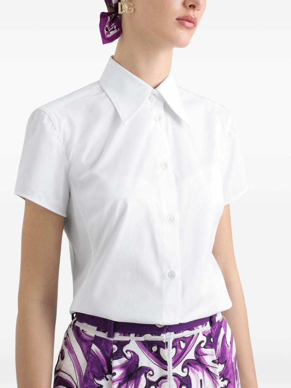 stretch-cotton shirt - 4