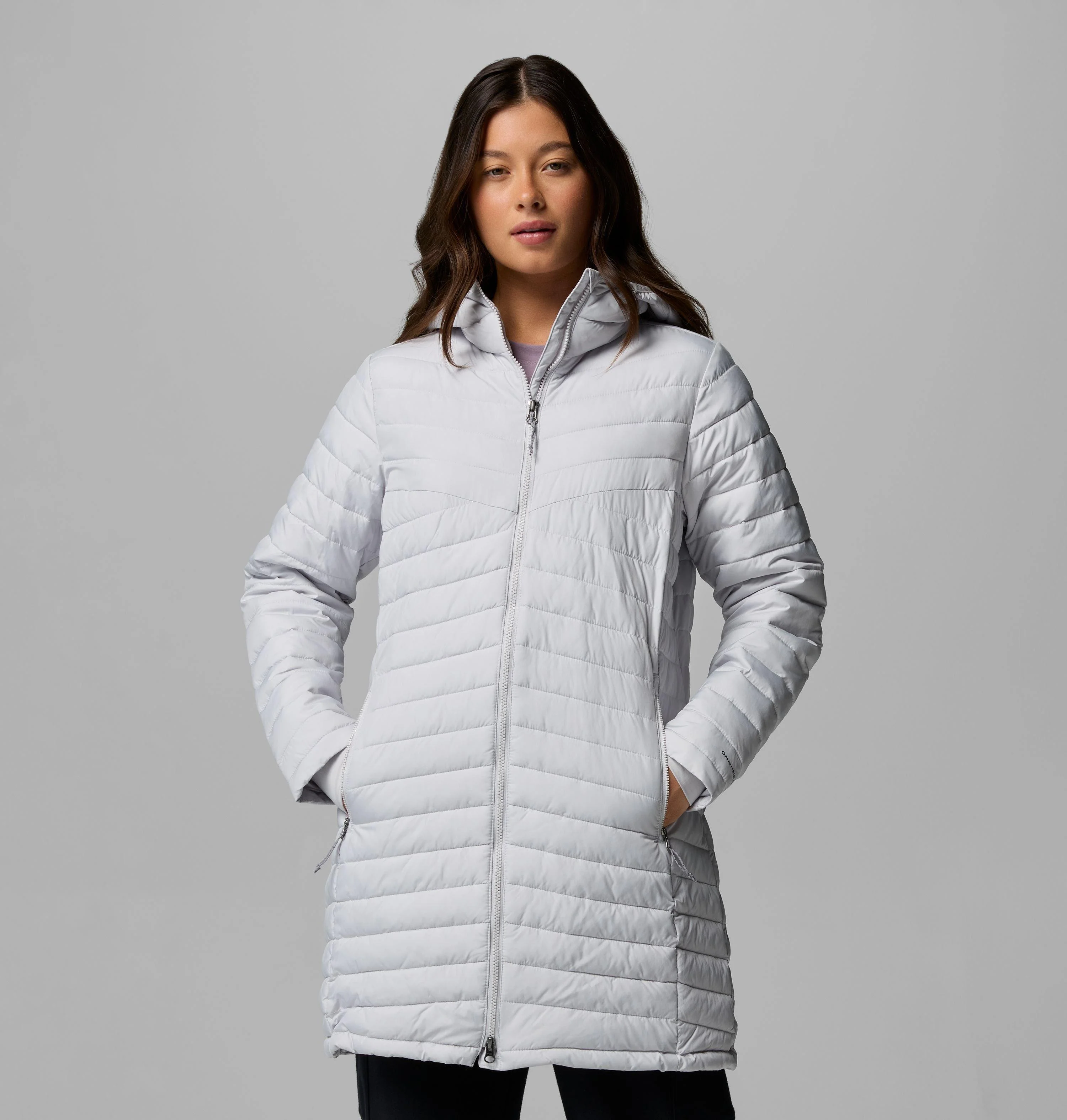 Women's White Out 1.0 Mid Hooded Jacket - 1