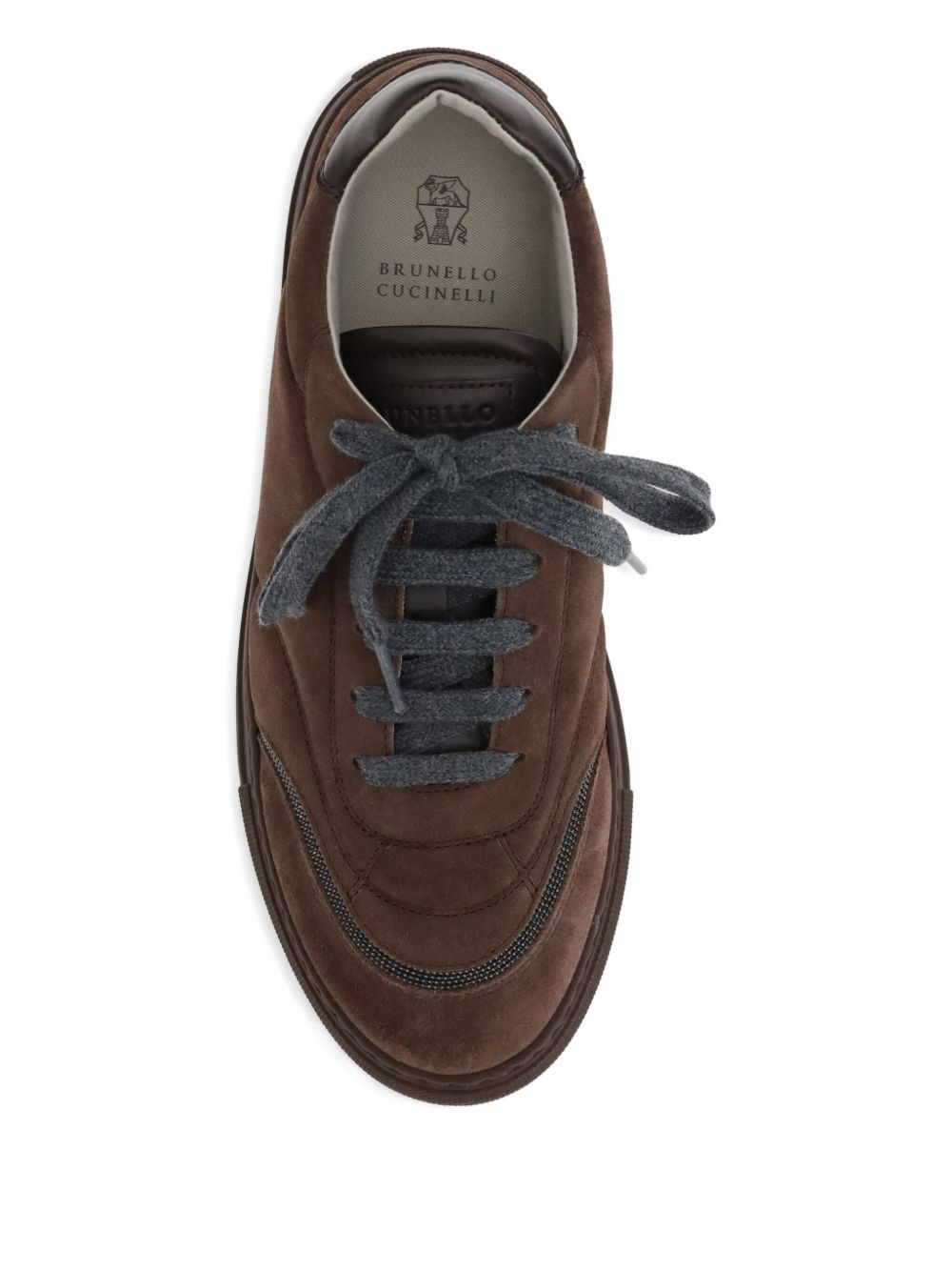 Monili chain detail sneakers - 3