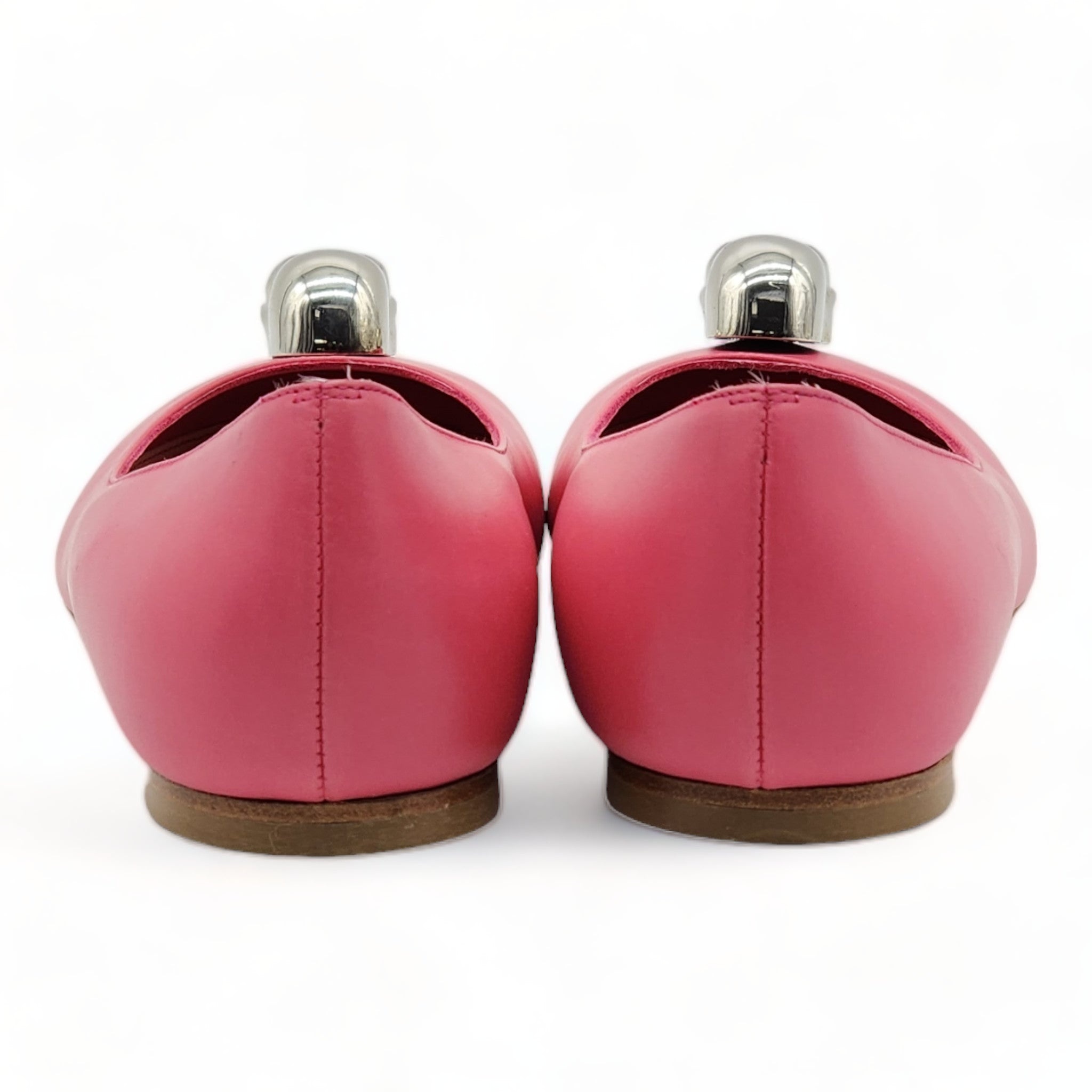 Alexander McQueen Skull Ballerinas - Leather - Pink 36.5 - 5