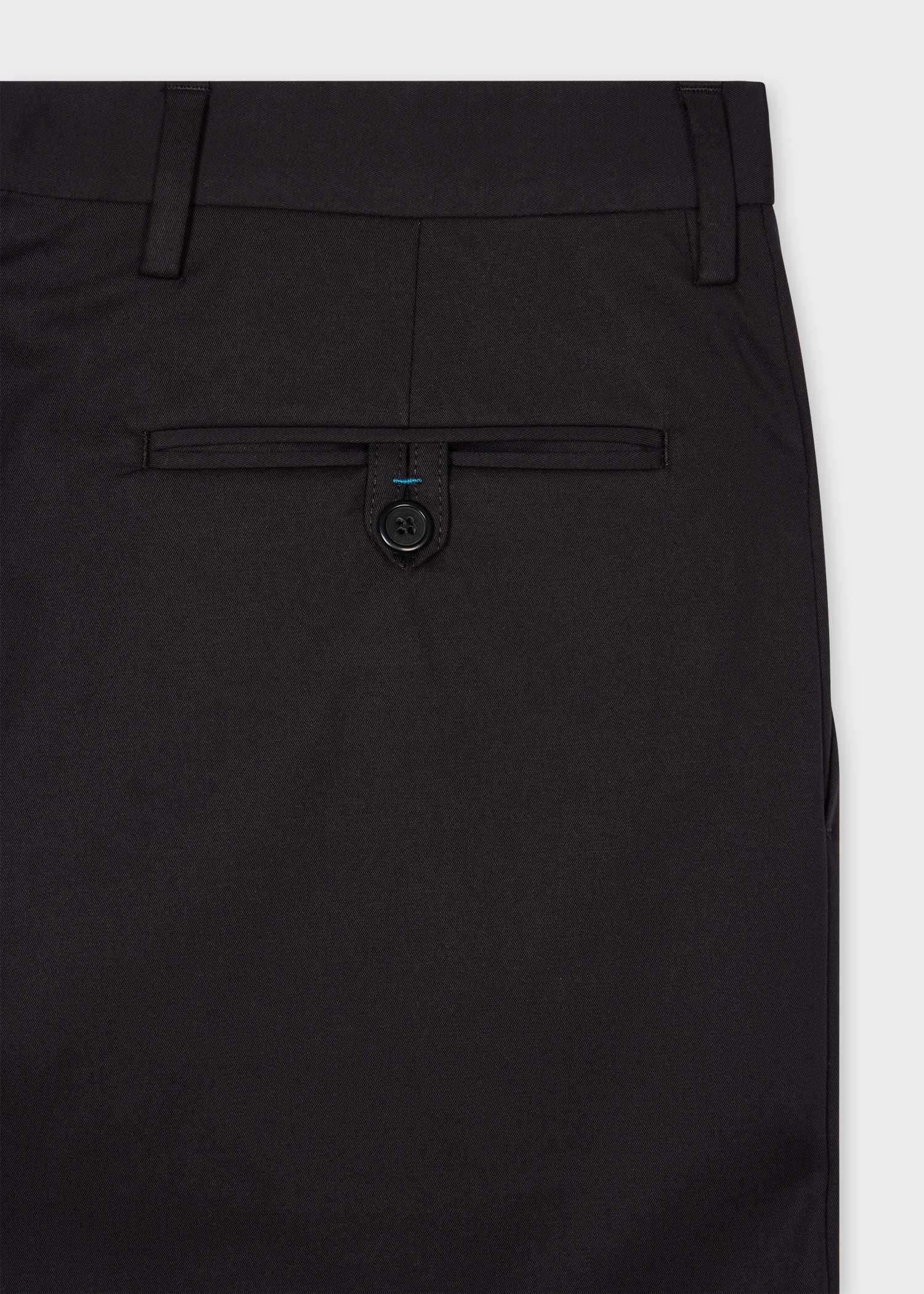 Navy Fine Cotton-Twill Chinos - 2